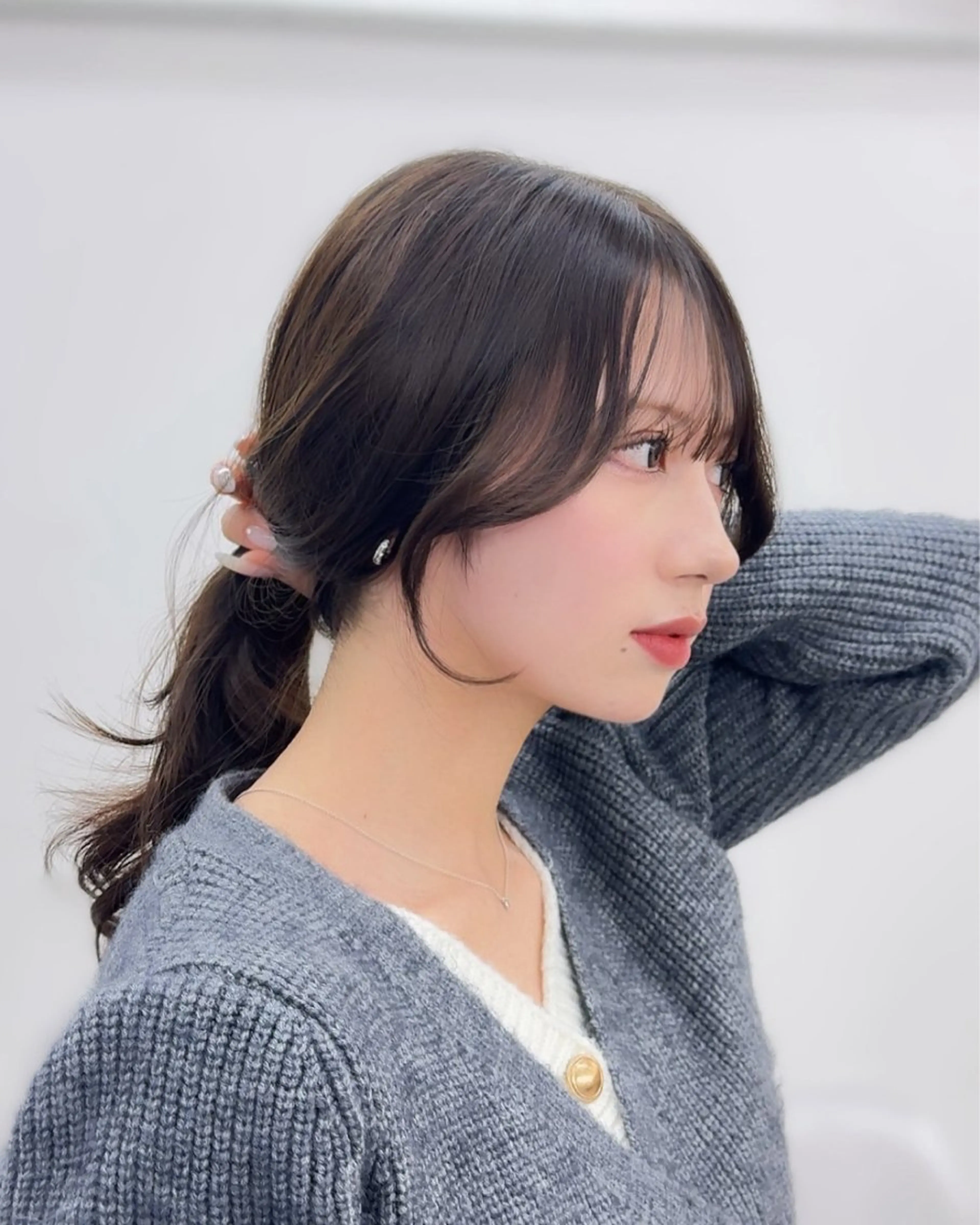 ロング カラー カット ヘアカラー トリートメント 🦋韓国系指名No1 店長/圓山 祐也🦋のヘアスタイル