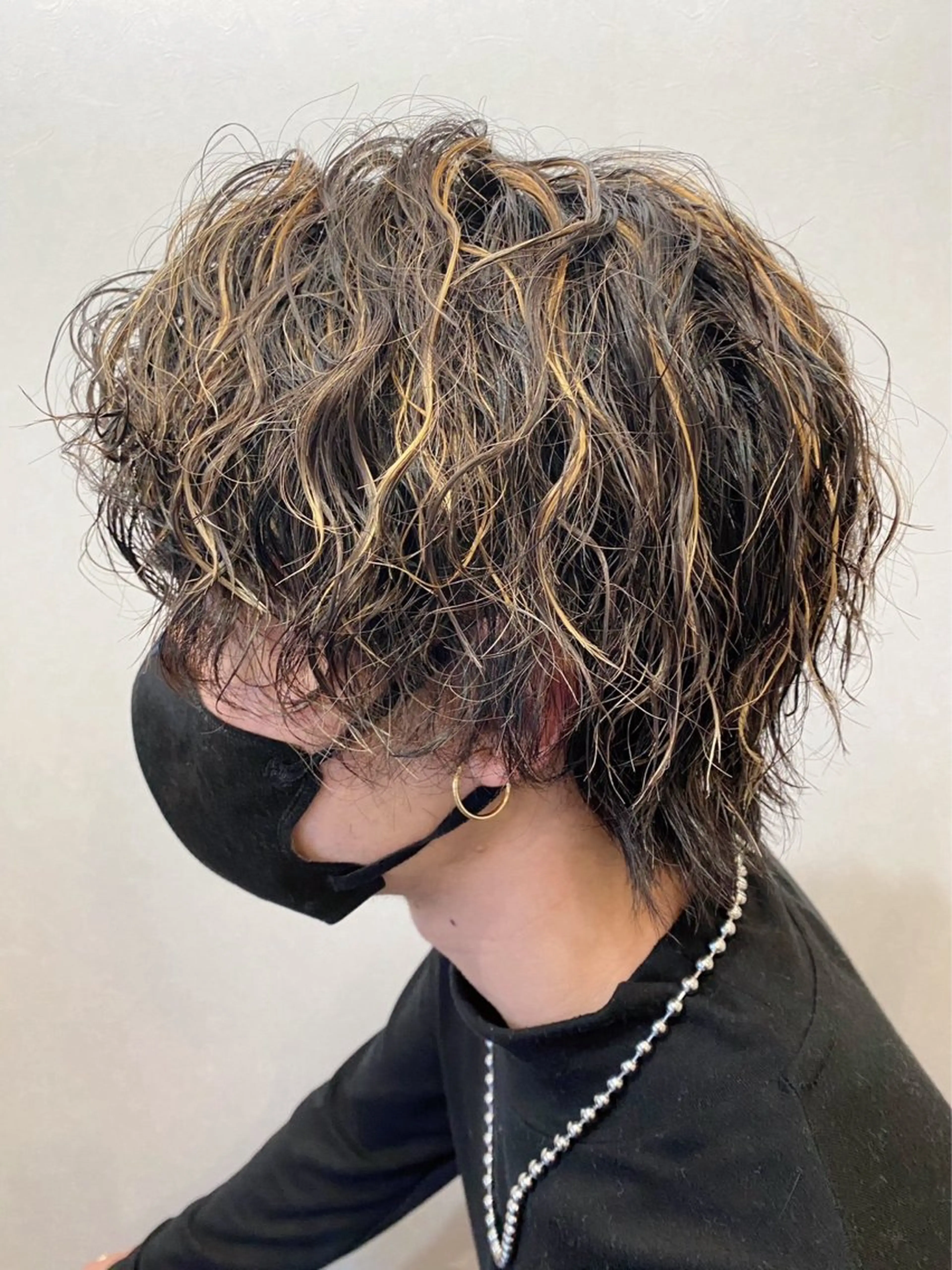 【ミニモ限定価格✨️】カット･ツイストスパイラルパーマ･メッシュの写真