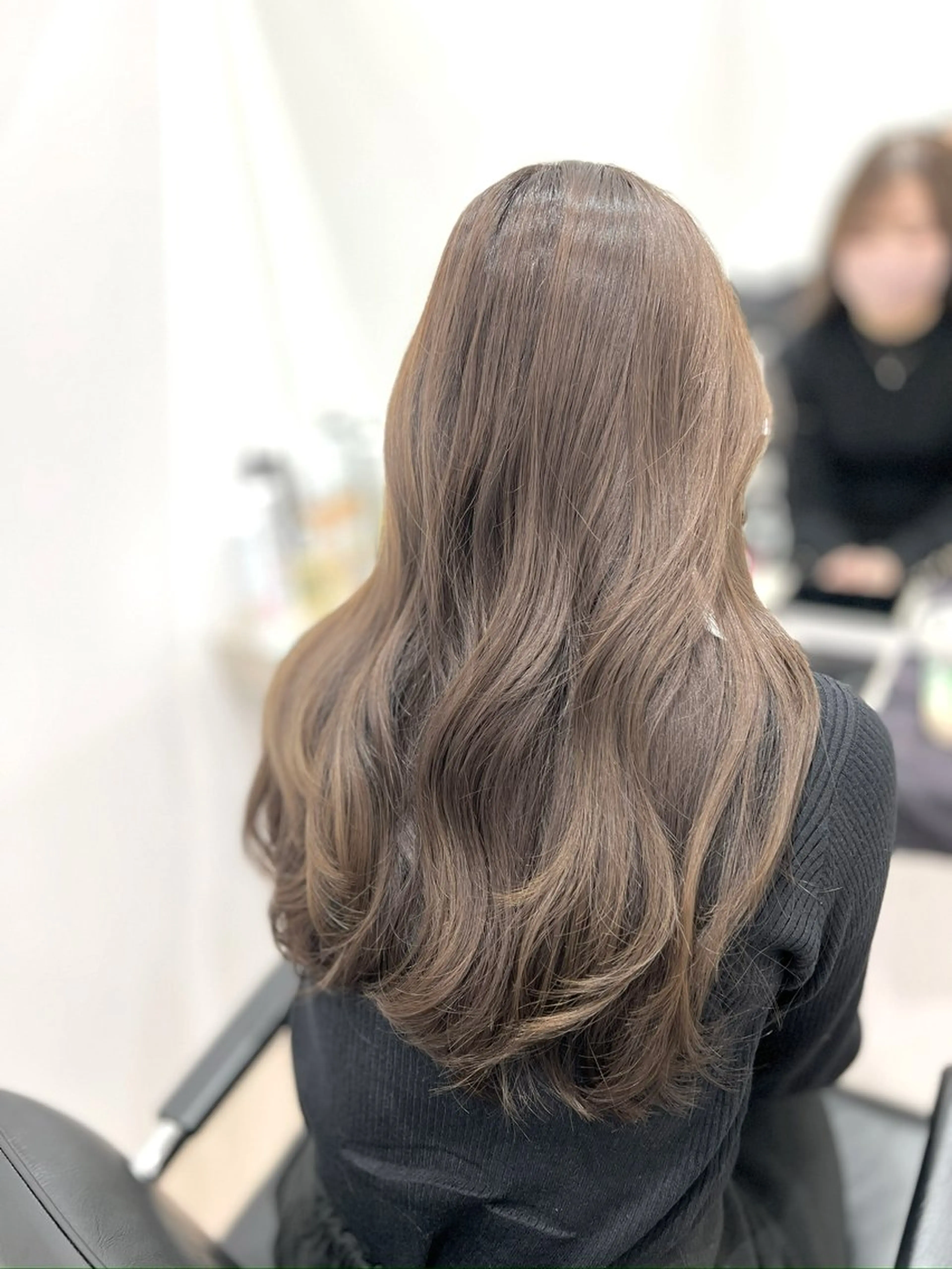 セミロング カラー ベージュカラー ブリーチ 透明感カラー ダブルカラー ブリーチなしカラー ヘアカラー トリートメント 顔まわり職人🇰🇷 韓国ヘア/KAITOのヘアスタイル