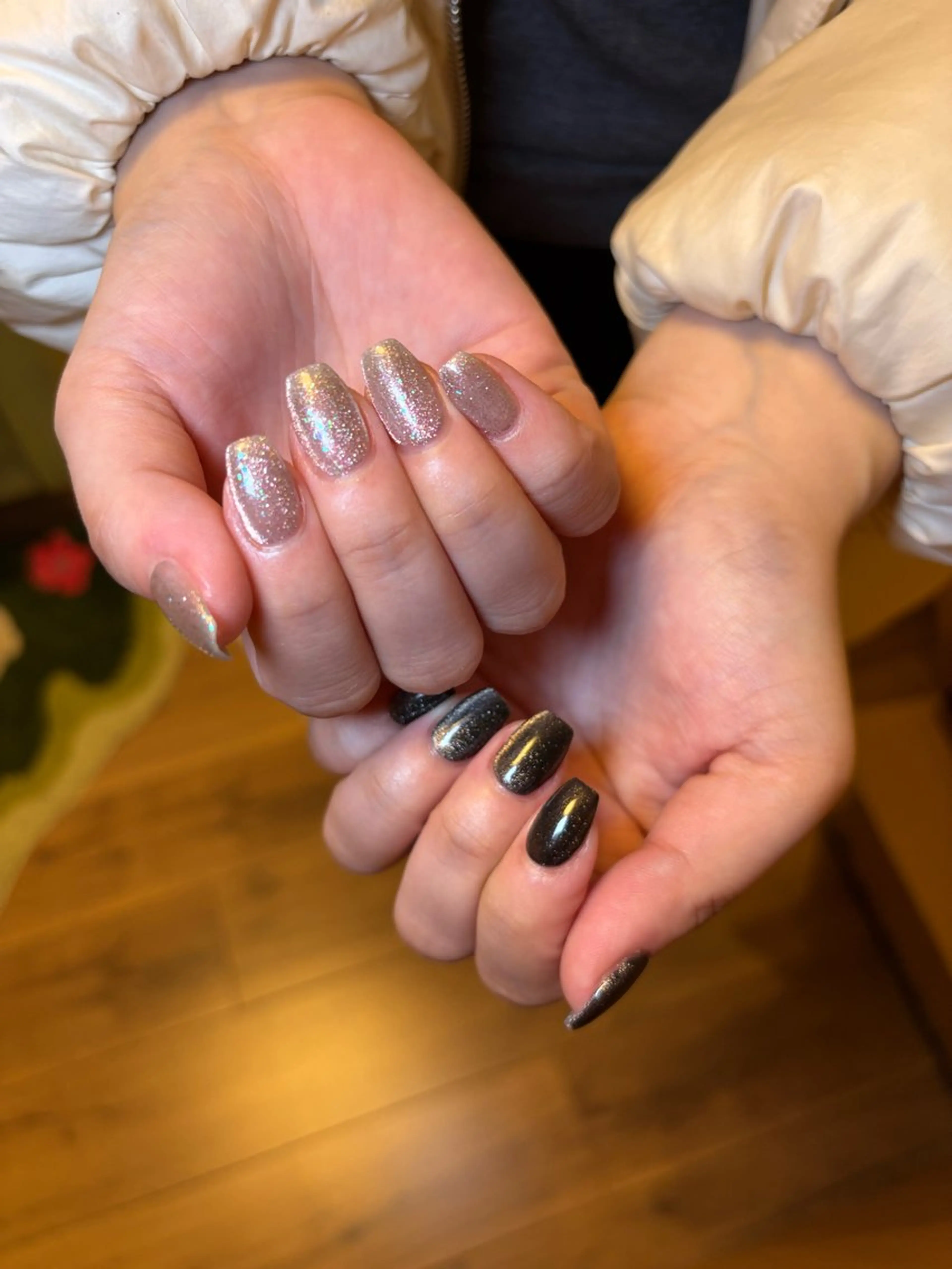 ネイル マグネットネイル ハンドネイル 京 美人のネイルデザイン