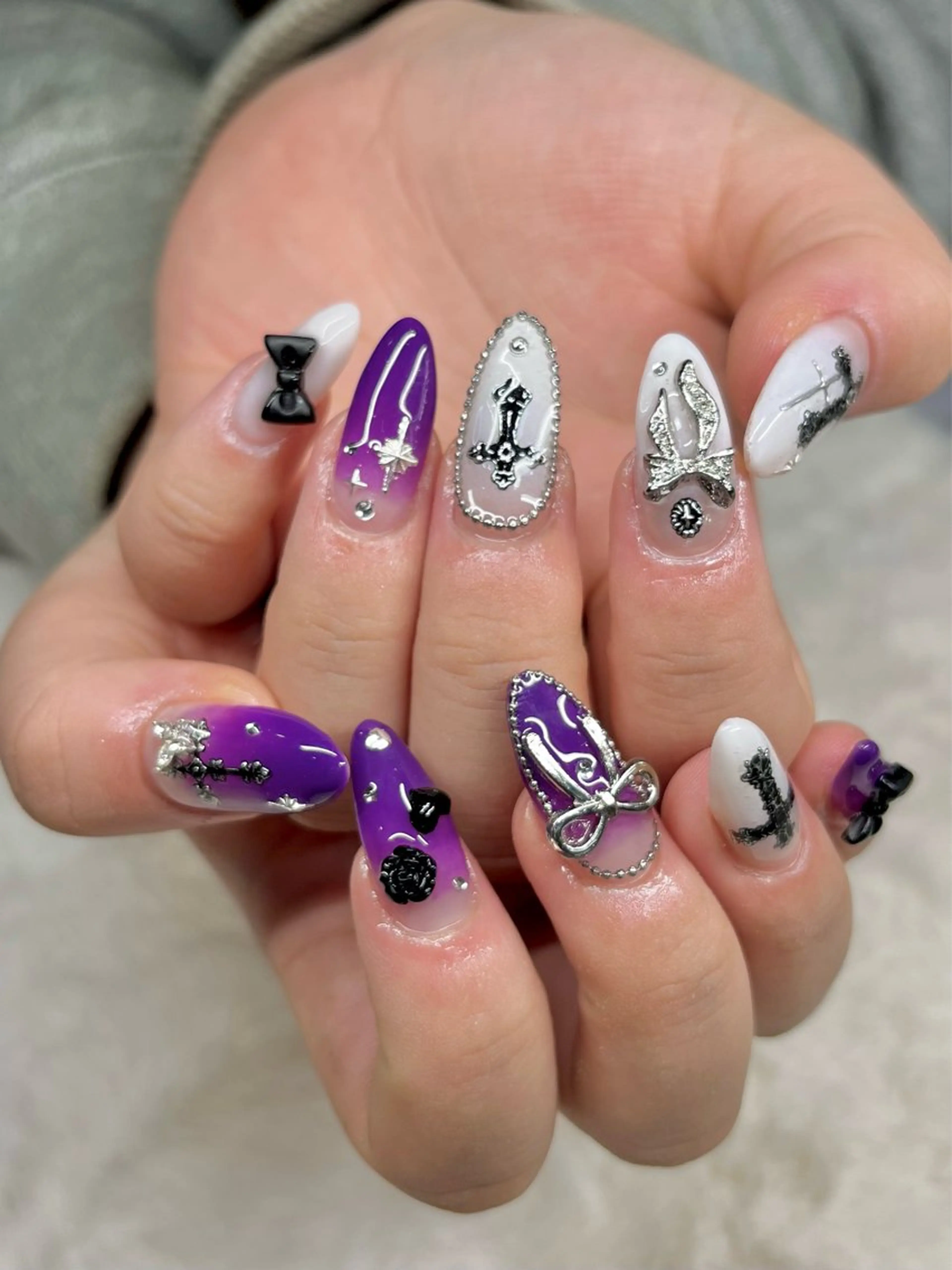 ネイル 持ち込み ハンドネイル Mallow nailのネイルデザイン