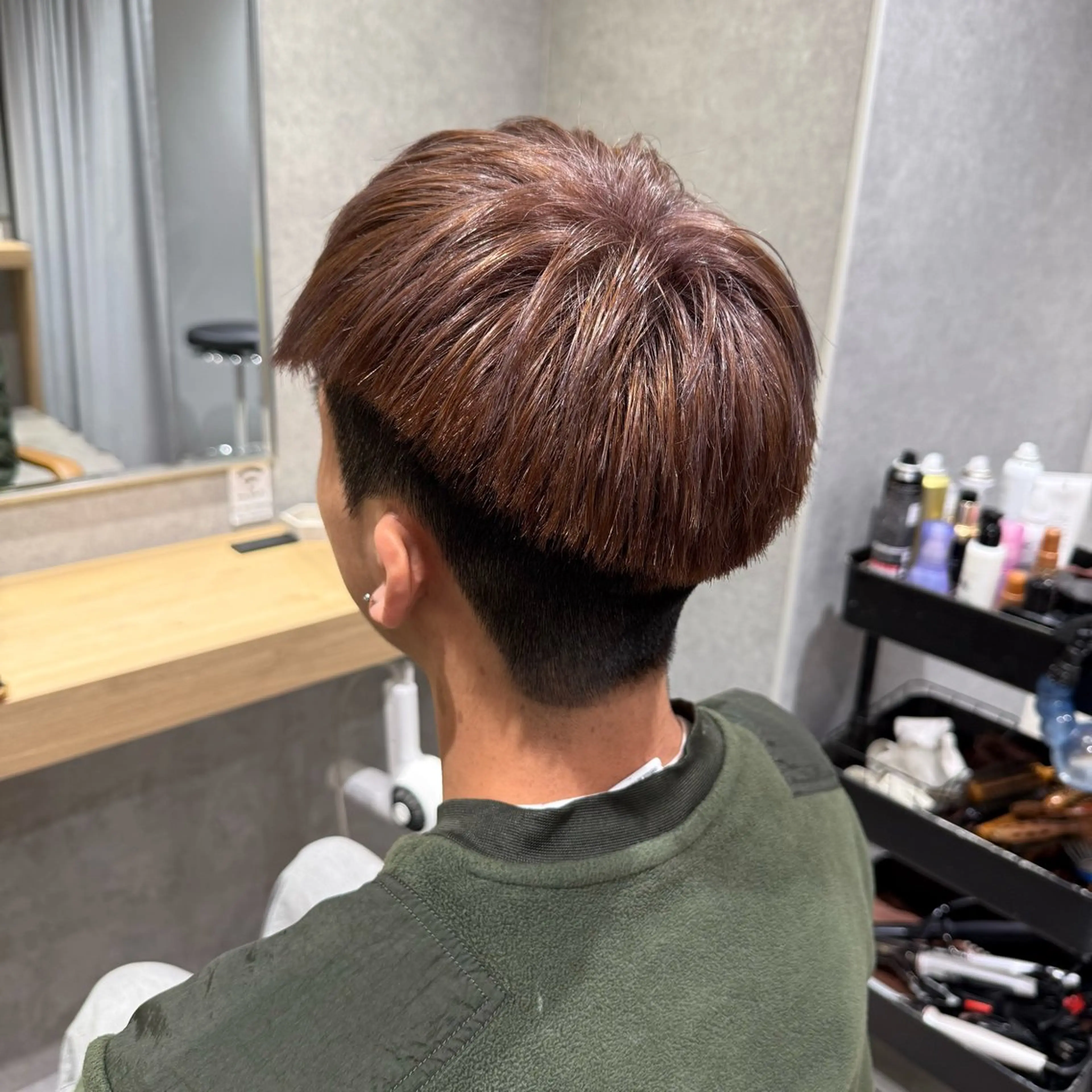 メンズ ヘアカラー トリートメント YUZU 🤖💎のヘアスタイル