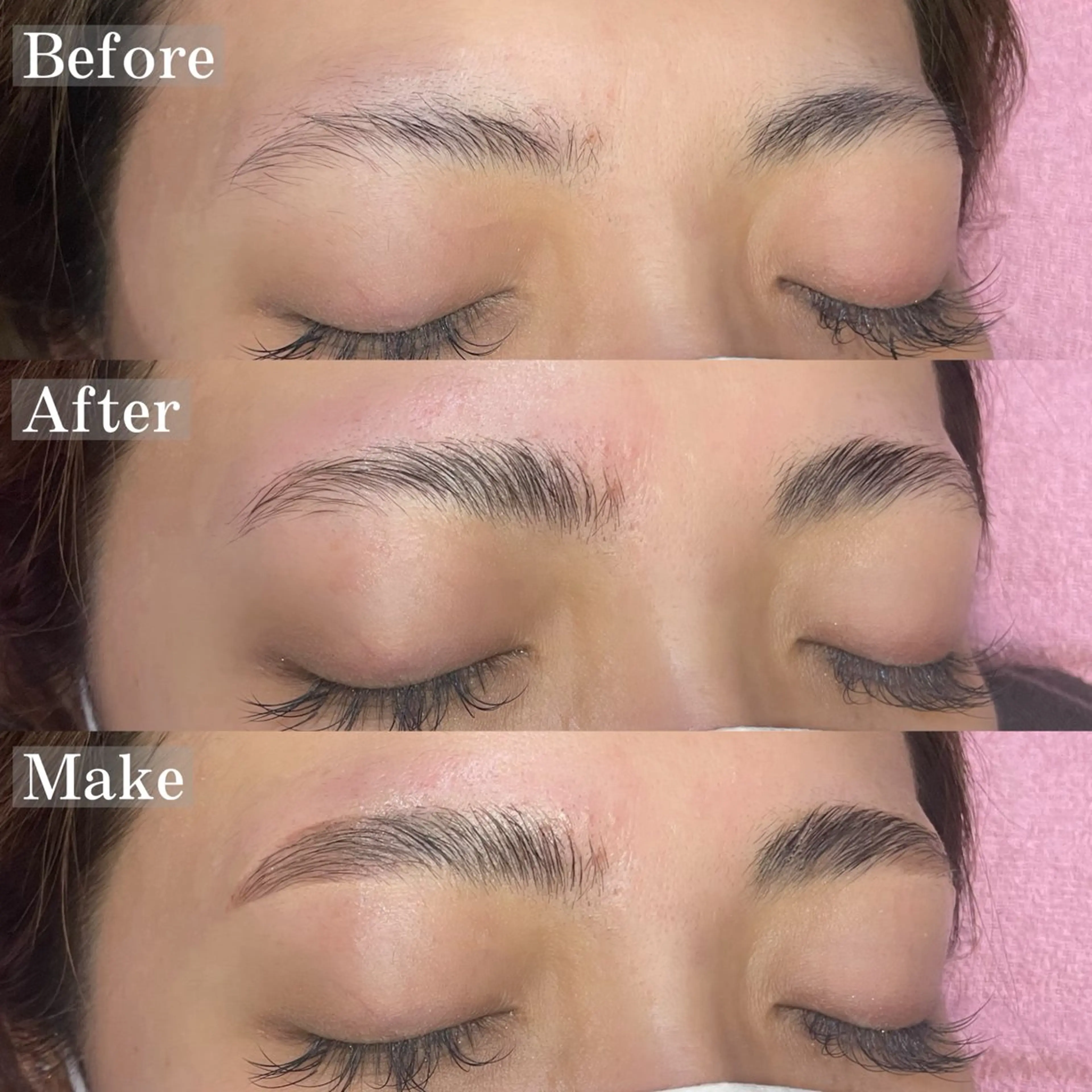 アイブロウ 眉毛ワックス脱毛 ★KAEDE★伊勢崎 【KARAT】のマツエク・マツパデザイン