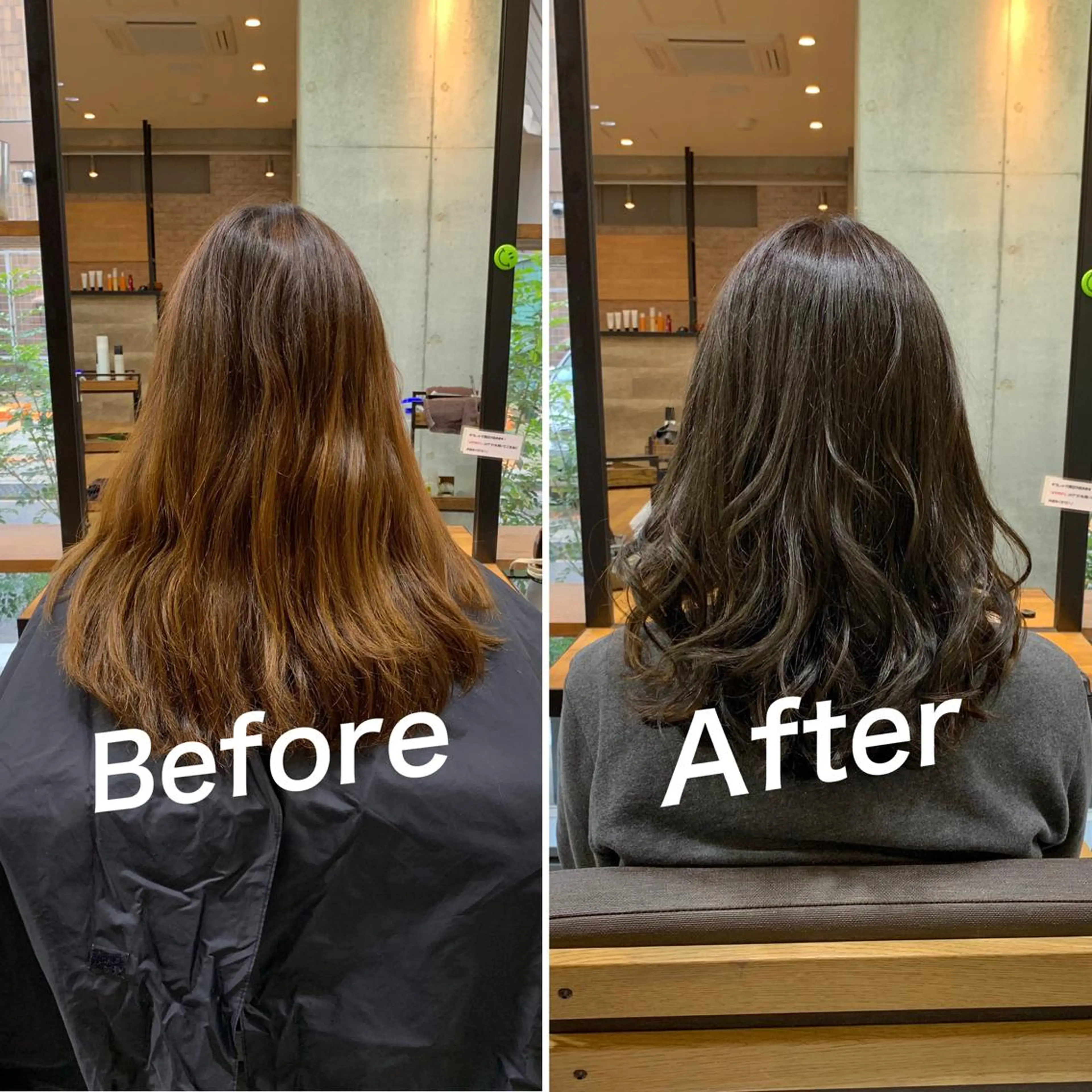 カラー カット ヘアカラー トリートメント 佐瀬竜矢PRIMAL /portのヘアスタイル