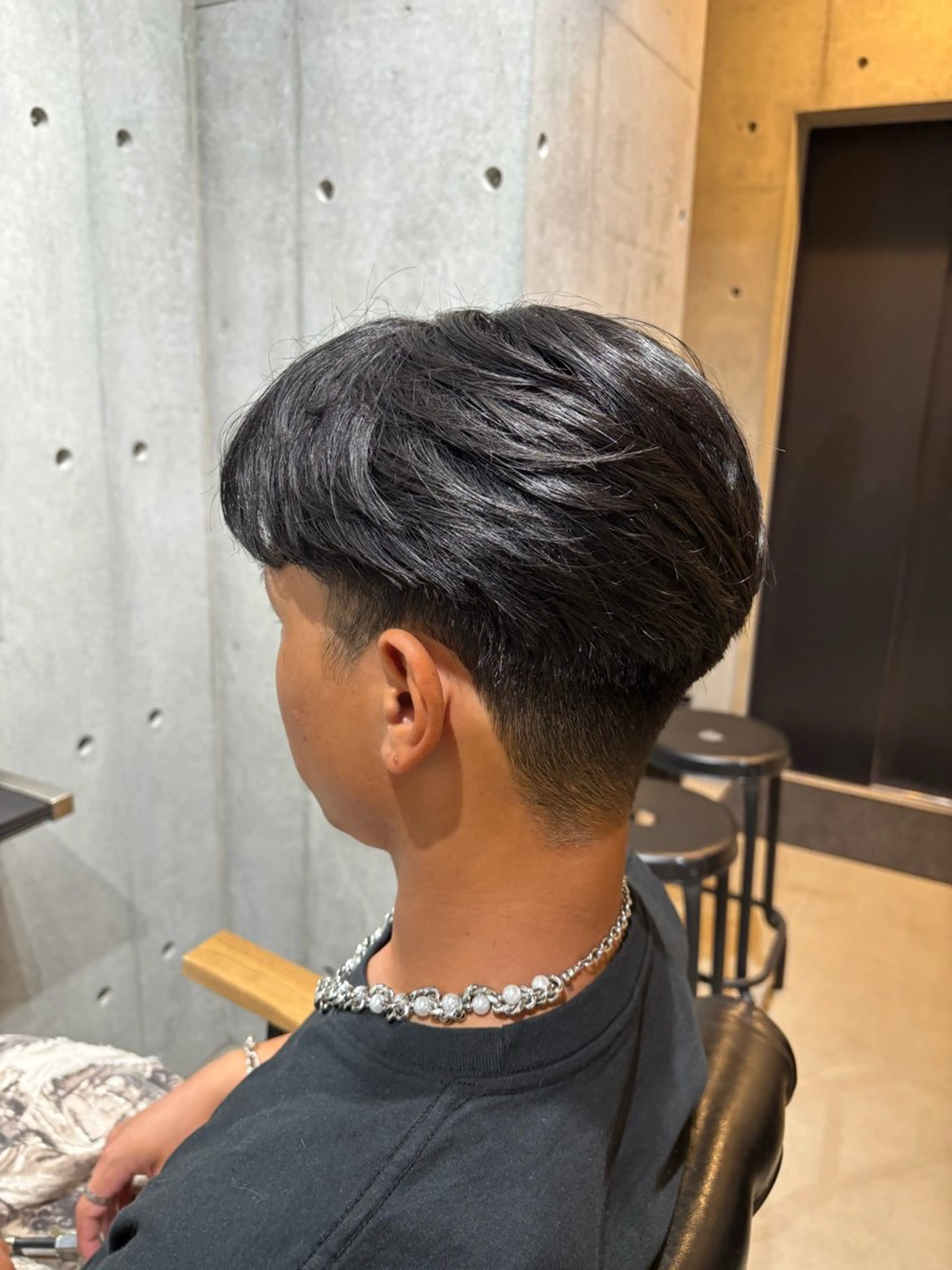 パーマ メンズ メンズパーマ メンズ縮毛矯正 高森蓮のヘアスタイル