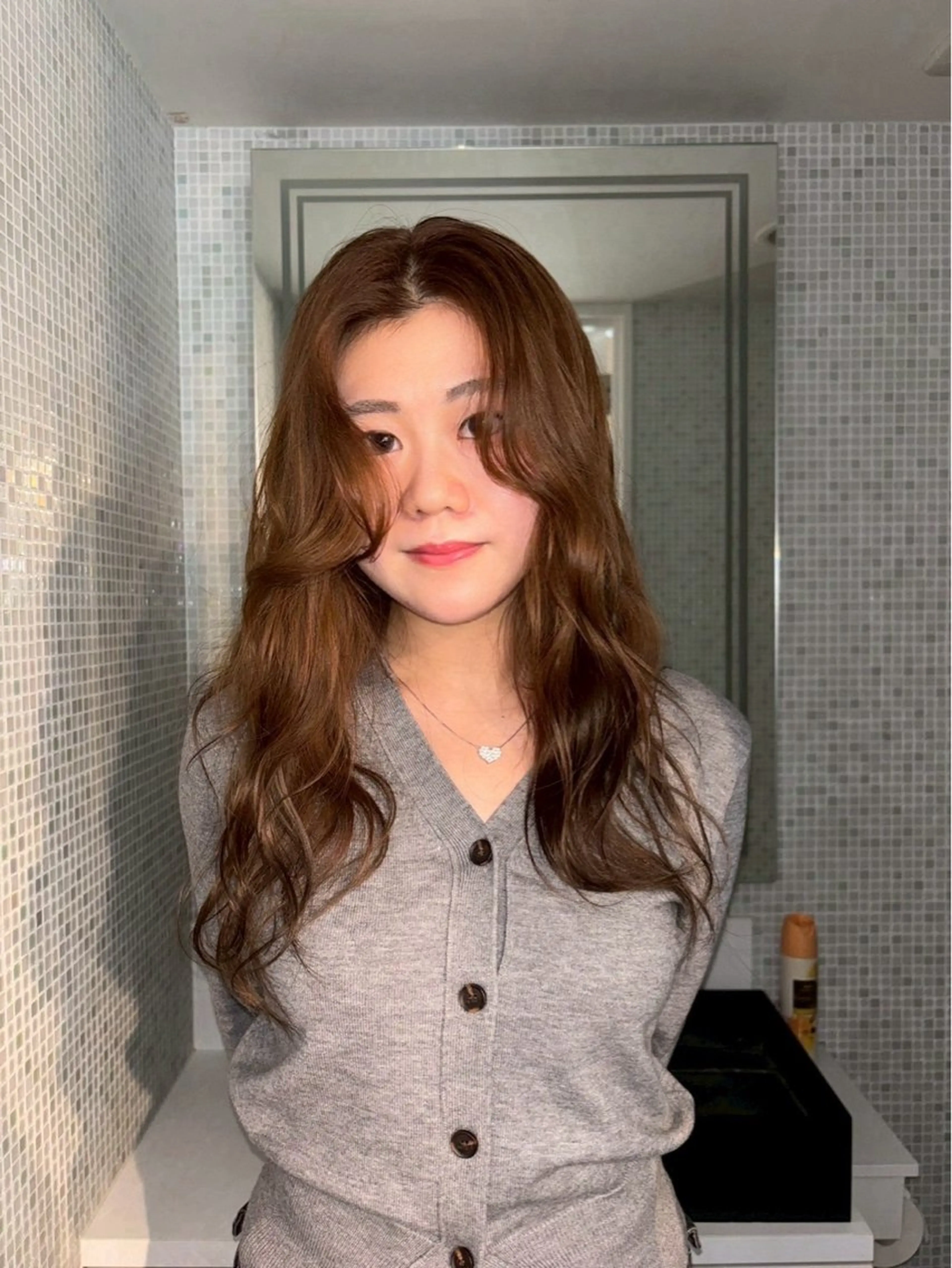 ロング カラー ヘアアレンジ ヘアカラー ニュアンスカラー🧶 nanacoのヘアスタイル