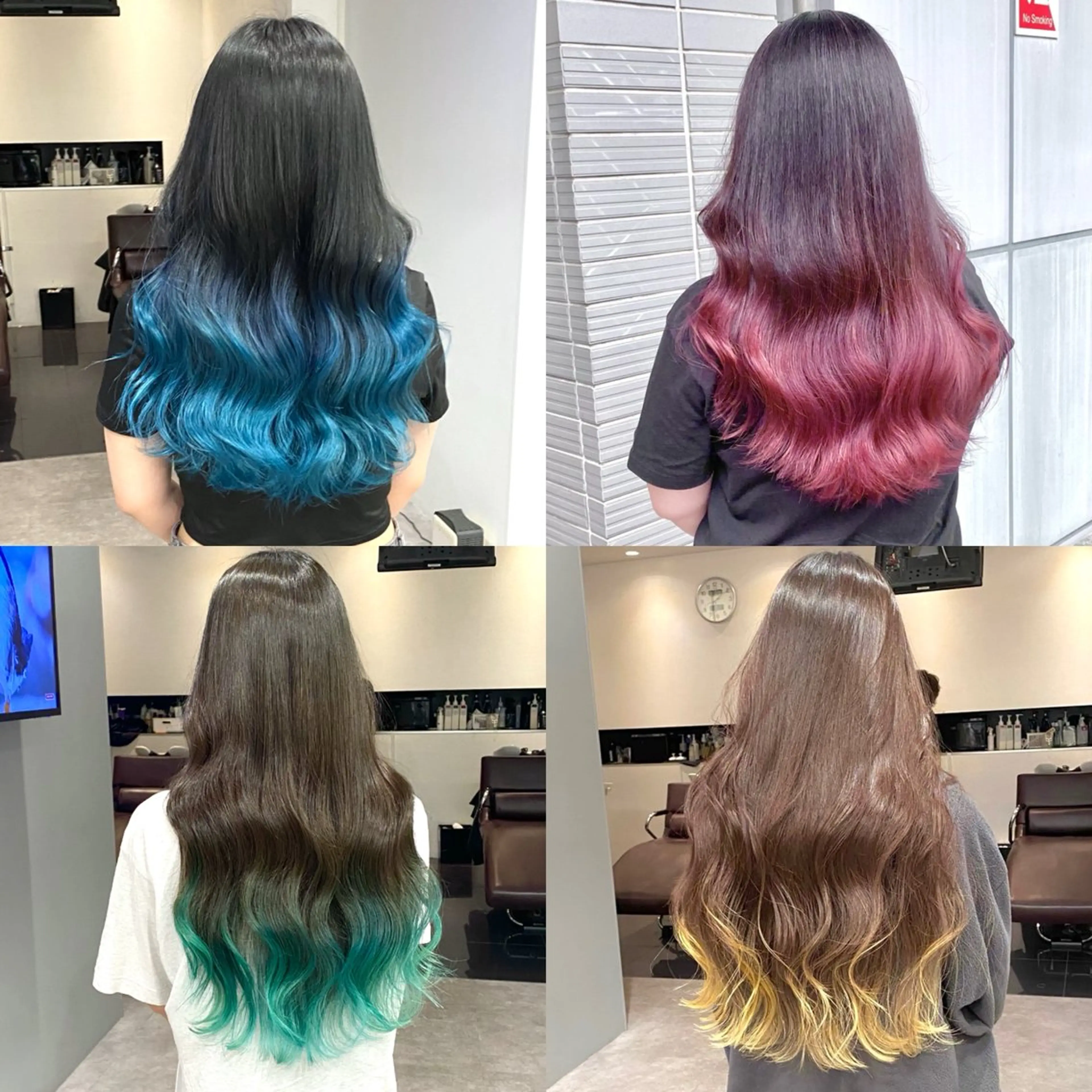 カラー ブリーチ グラデーションカラー K-POP好き美容師 🇰🇷Kai.Yのヘアスタイル