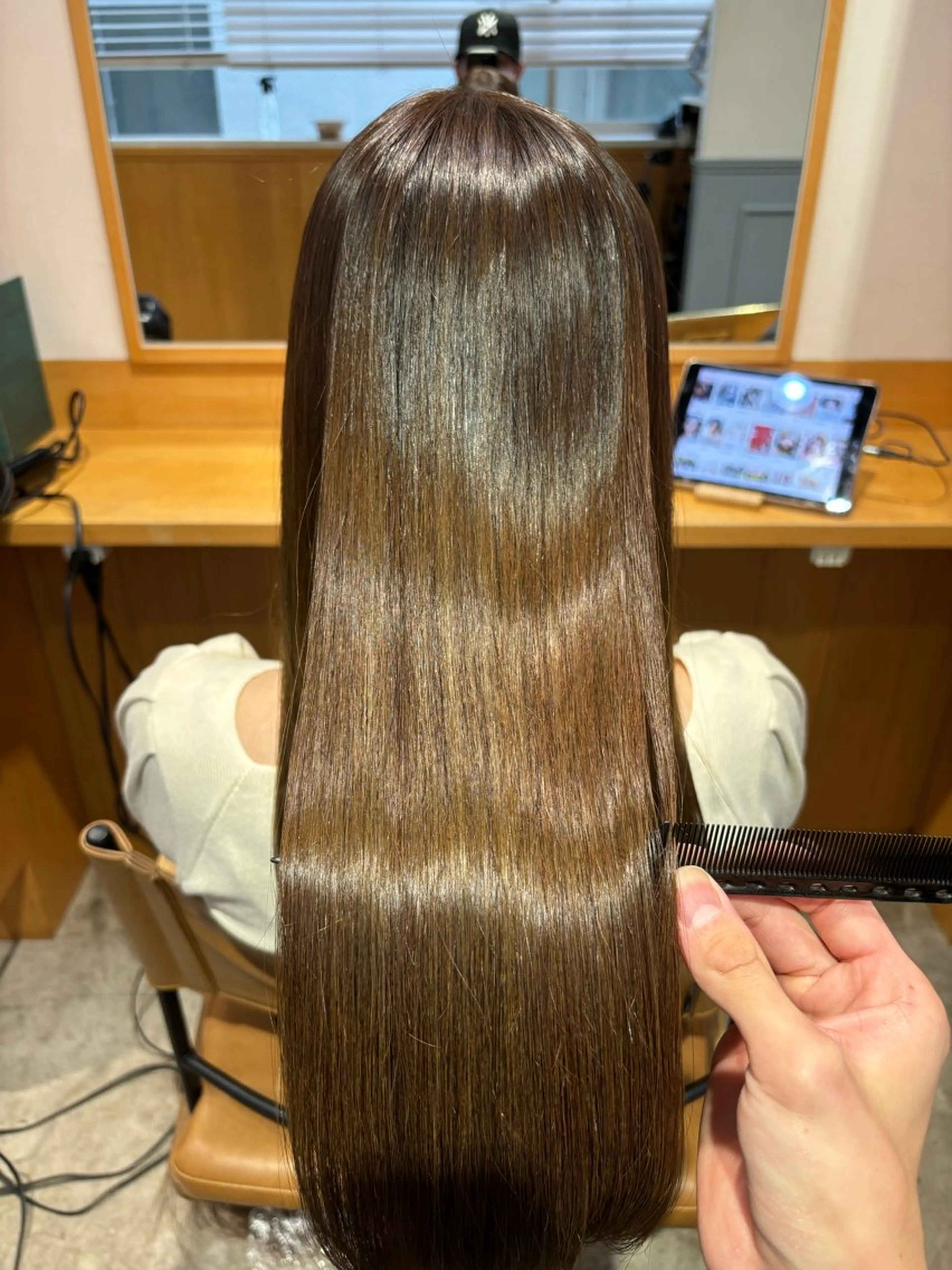 ロング カット ヘアカラー トリートメント 【Amphi Tokyo】宮原のヘアスタイル