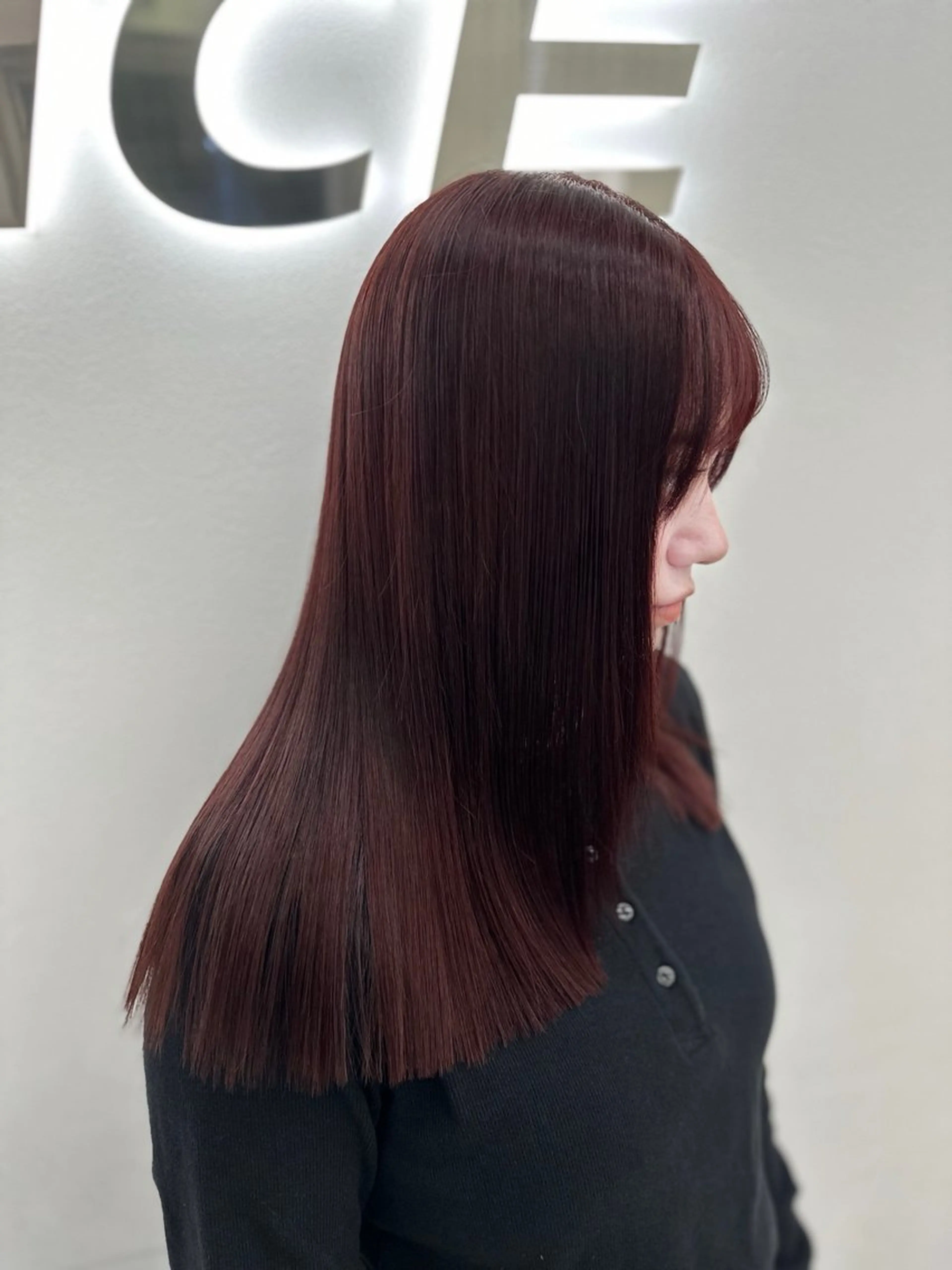 ロング 🤍韓国艶ワンホン ヘアMAYU🤍のヘアスタイル