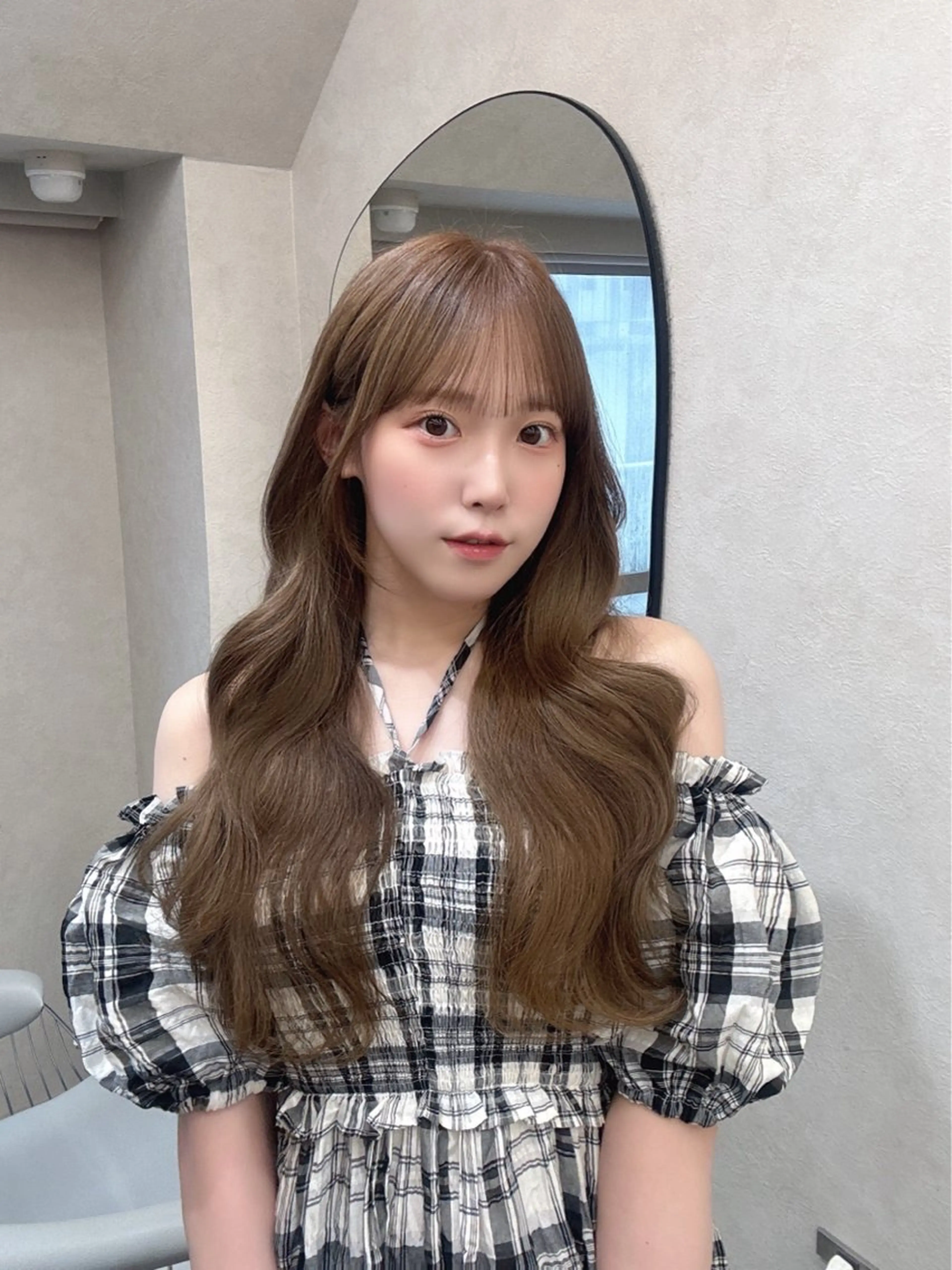 ロング カラー シールエクステ ブリーチ ダブルカラー イヤリングカラー インナーカラー カット ヘアカラー トリートメント 新宿/韓国風レイヤー エクステ/YUTOのヘアスタイル