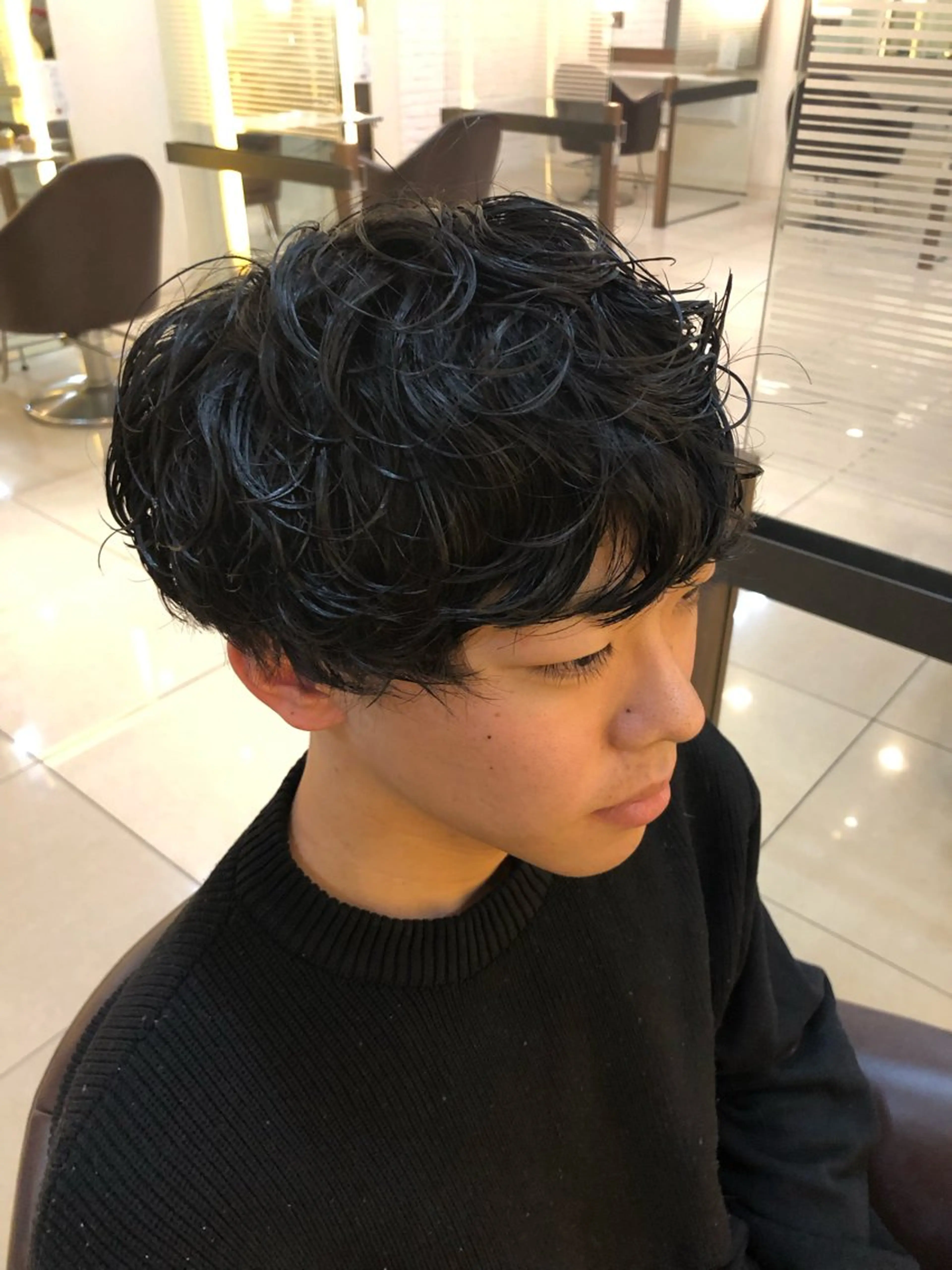 パーマ メンズ 長山 航来 /縮毛矯正のヘアスタイル