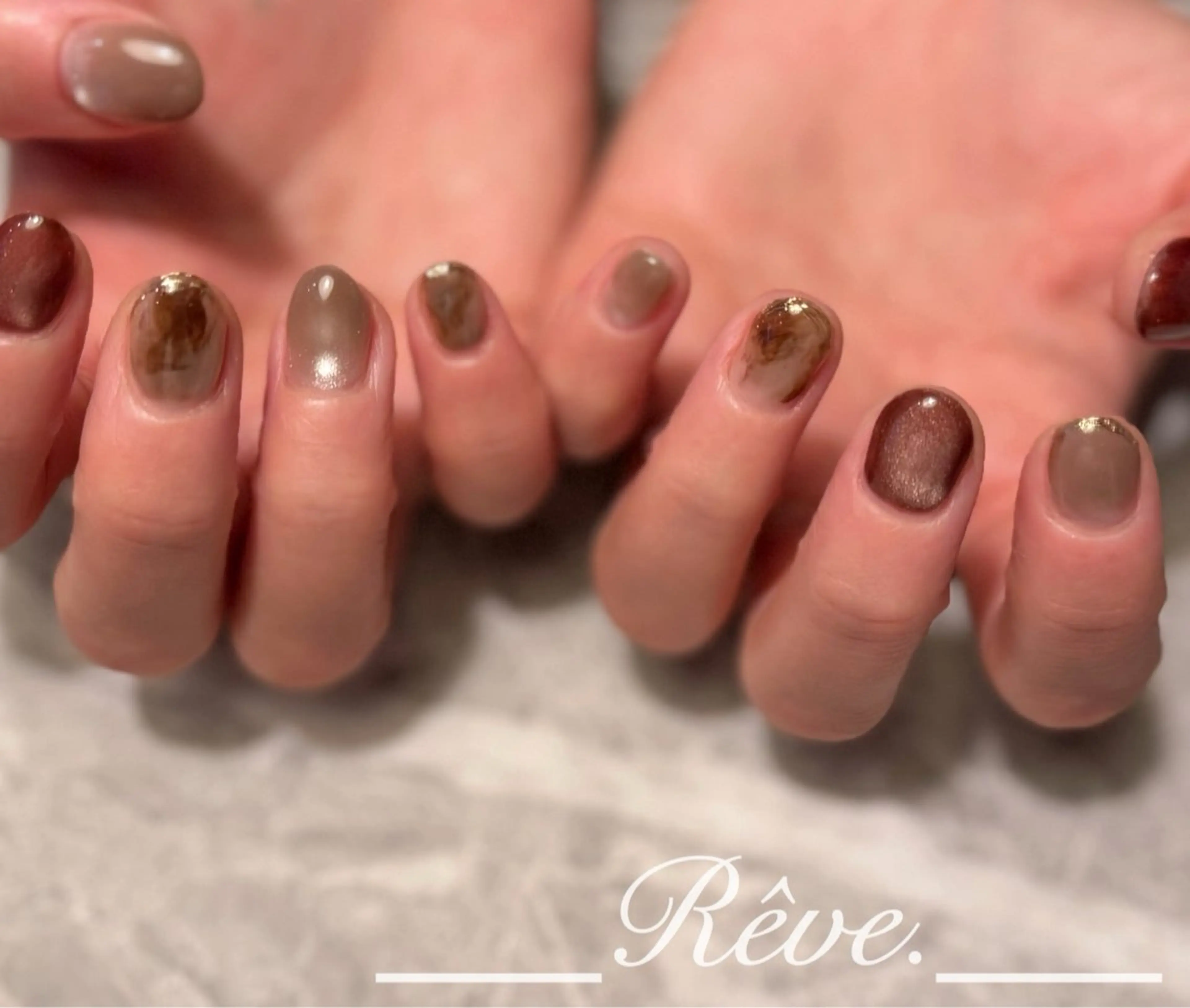 ネイル Reve. 黒澤のネイルデザイン