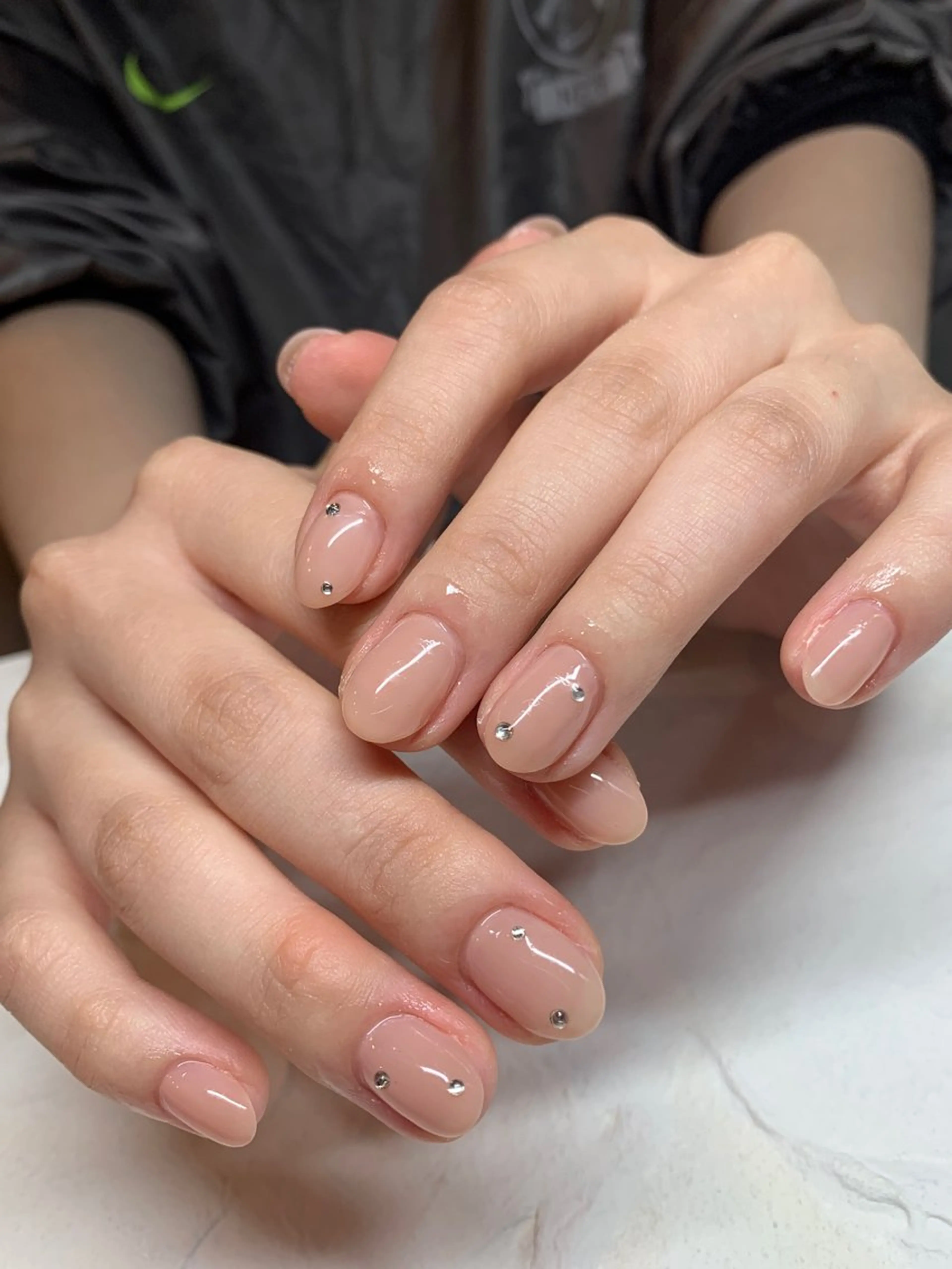 ネイル ワンカラーネイル シンプルネイル ハンドネイル happiness nailのネイルデザイン