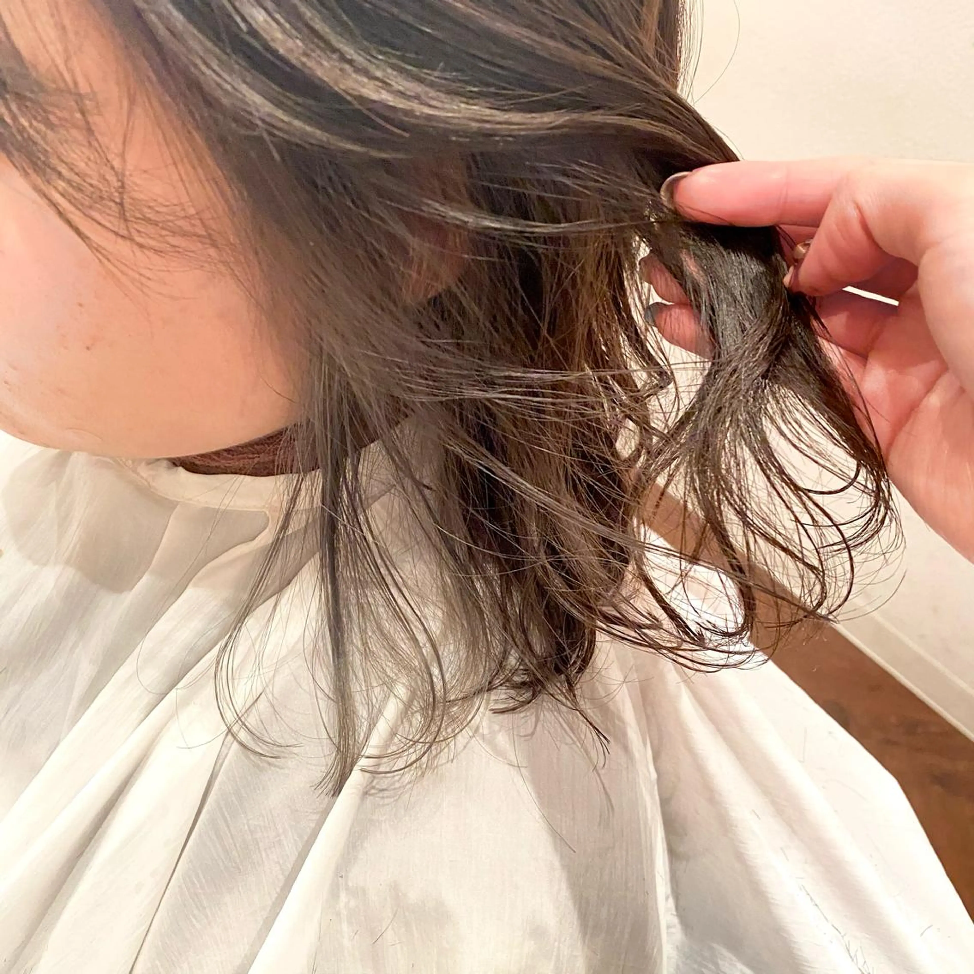 ミディアム カラー 🌈🌸あおき みちる🌟💗のヘアスタイル