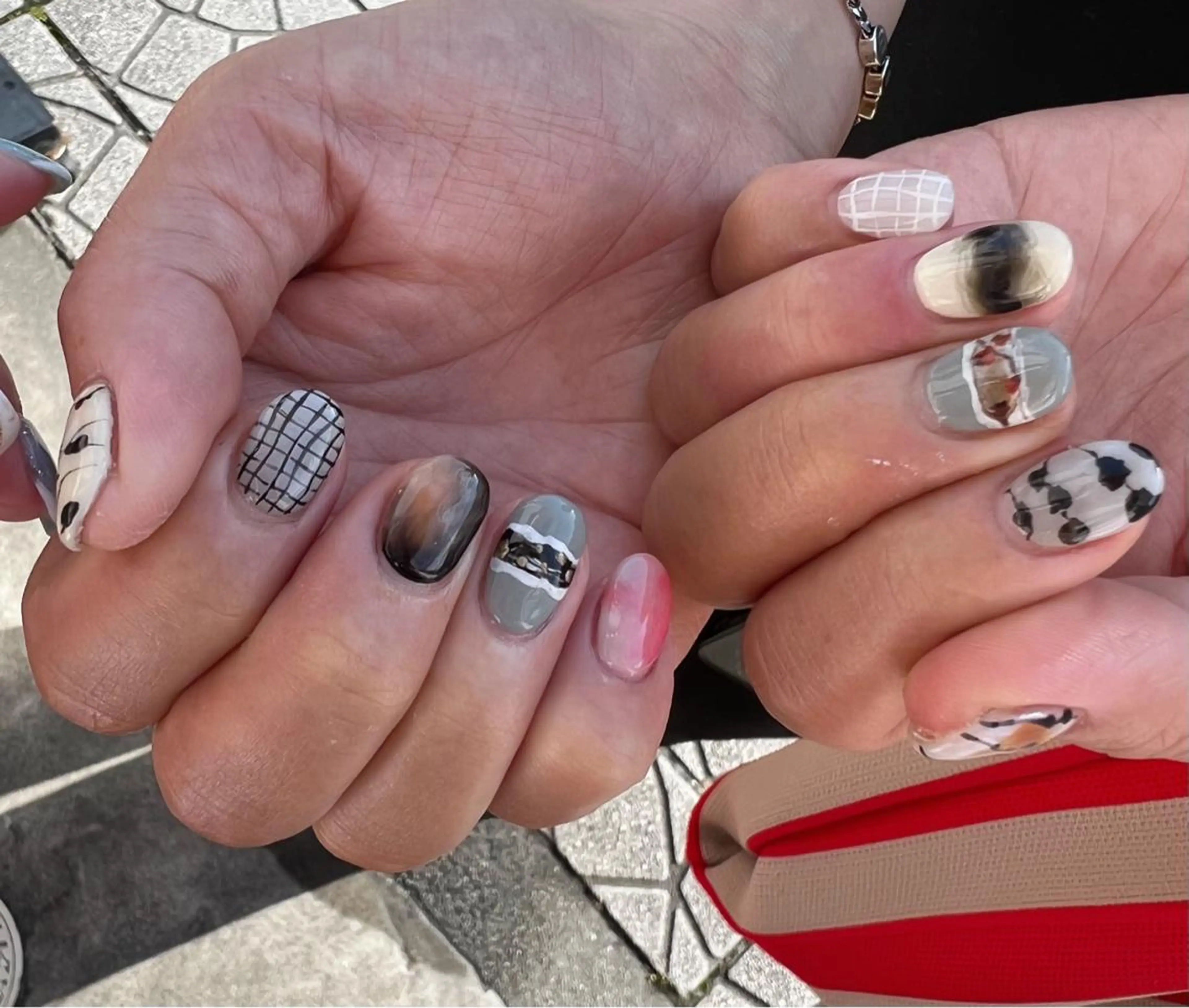 ご新規様限定ジェルネイルアート無制限の写真