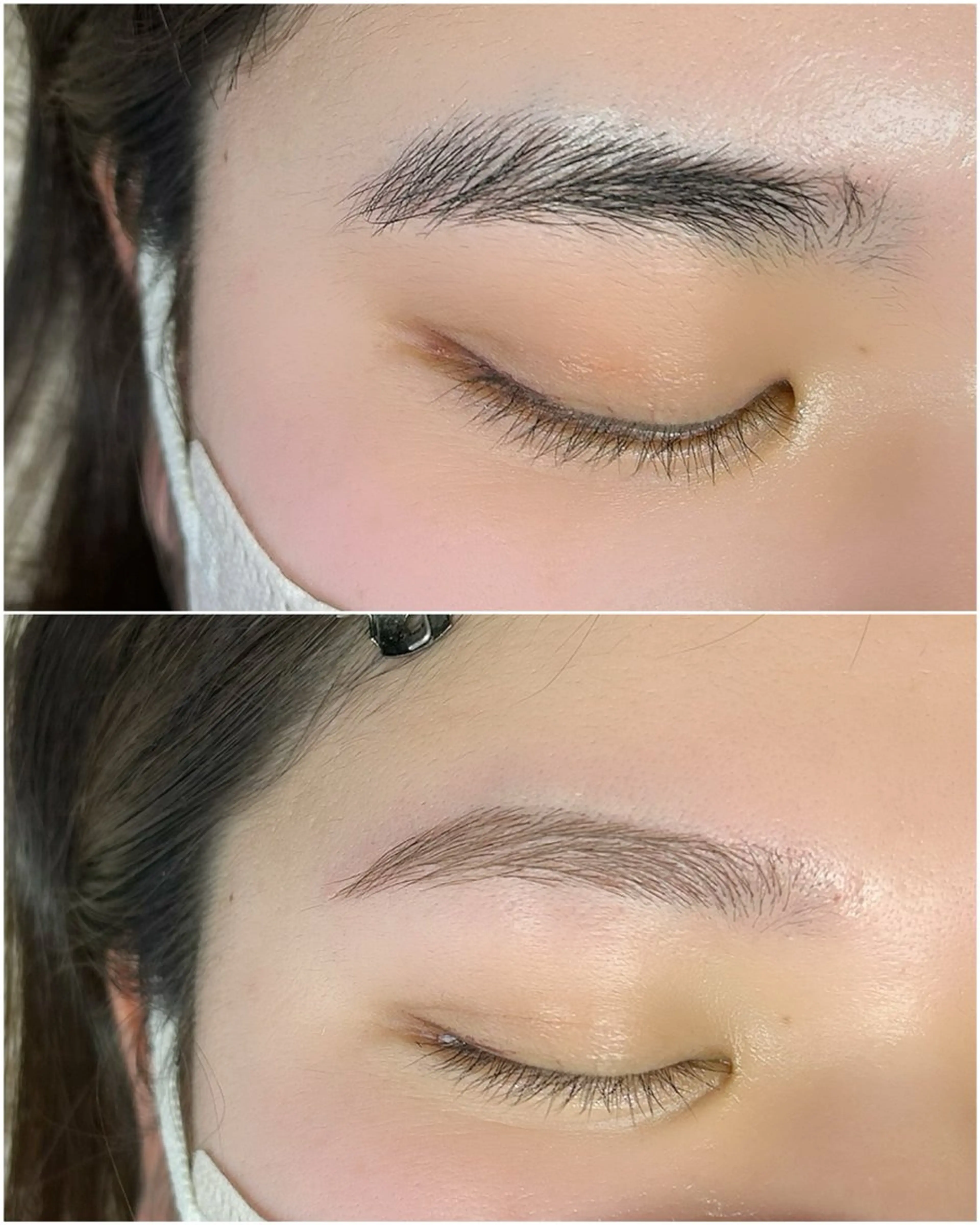 アイブロウ ワックス脱毛 via クマガイの眉毛・アイブロウイメージ