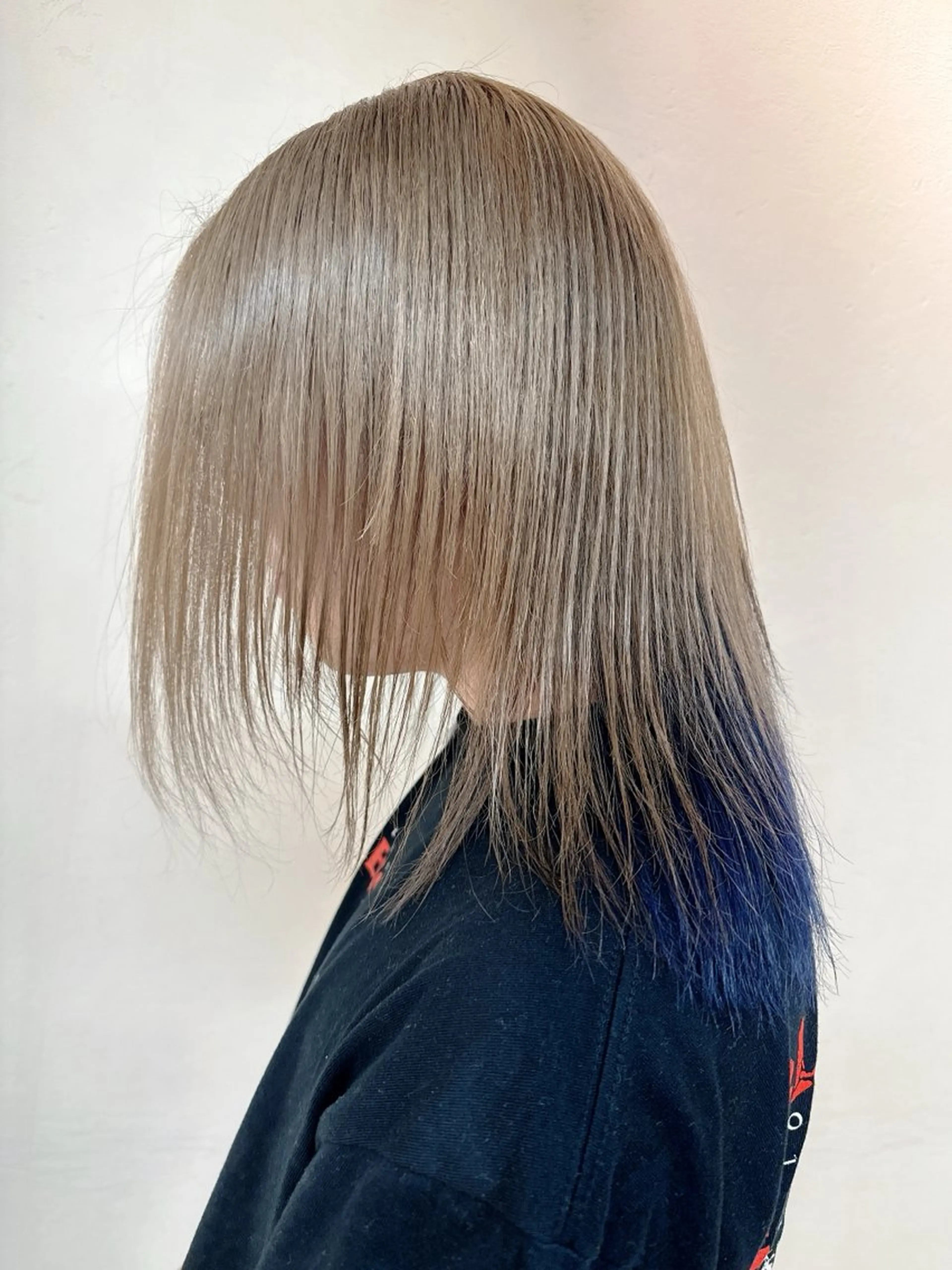 ロング カラー ダブルカラー インナーカラー 汐見 悠佑のヘアスタイル