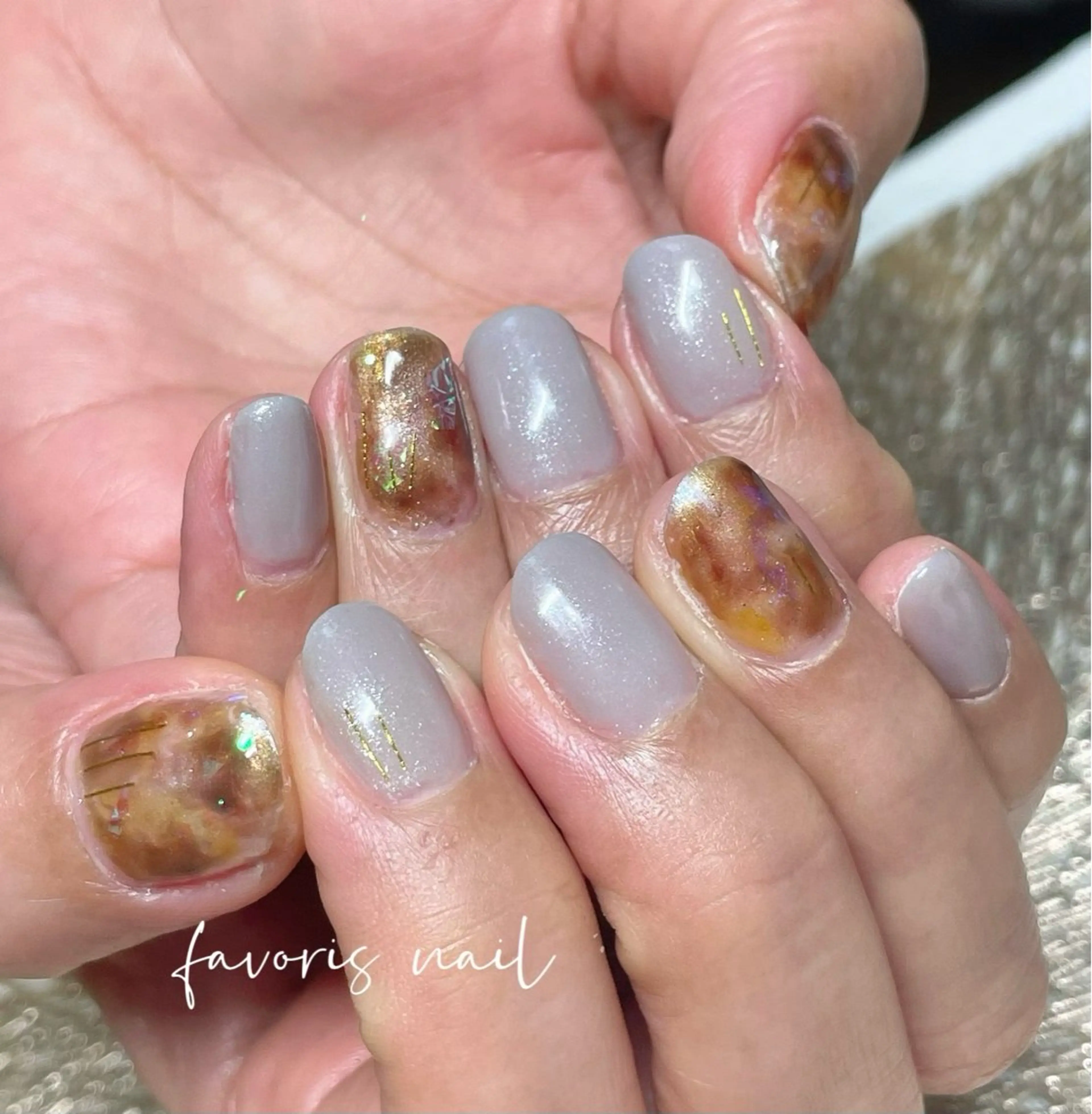 ネイル favoris nail🌼のネイルデザイン