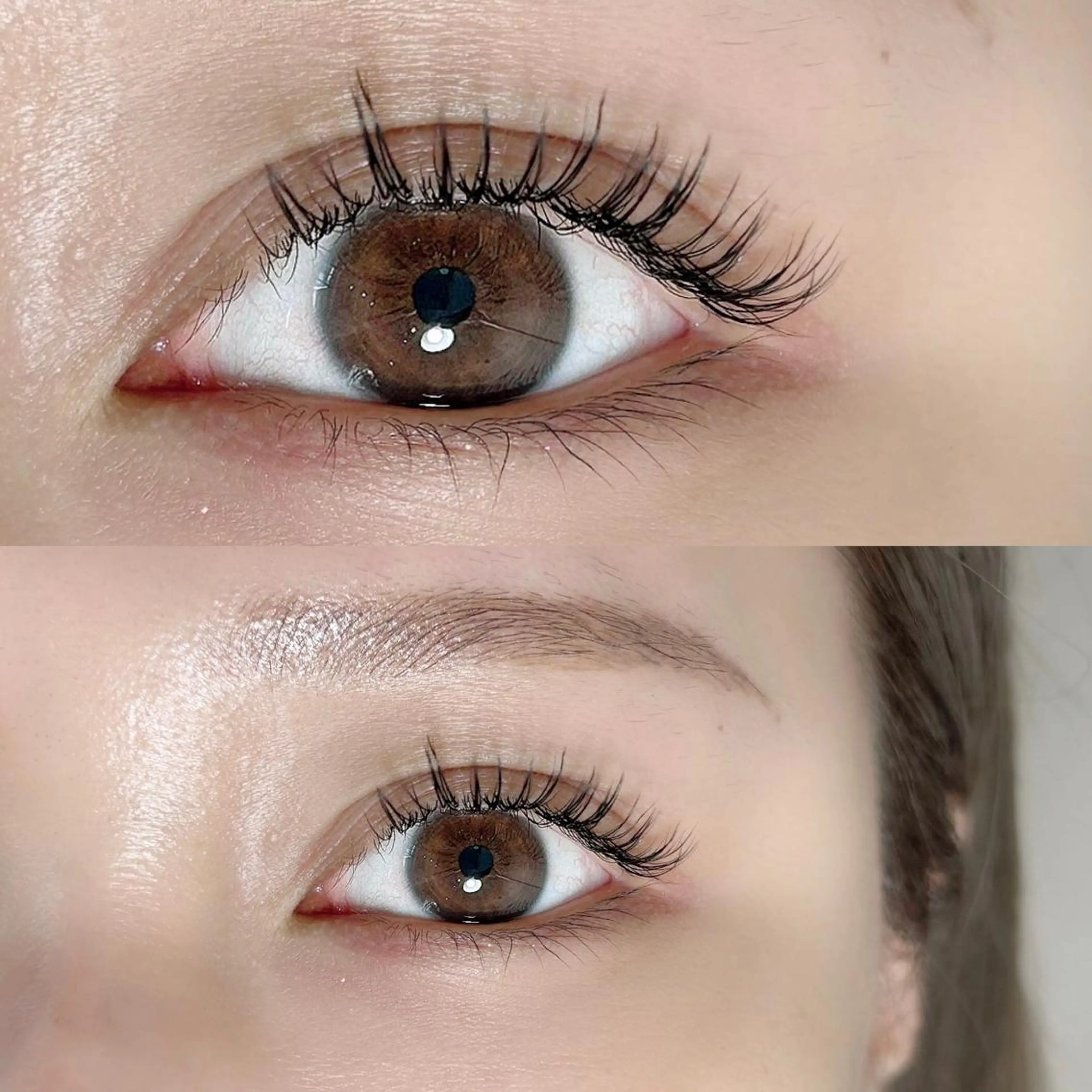 フラットラッシュ140本付け放題🌈他店自店オフ込み/美容液コーティング仕上げの写真