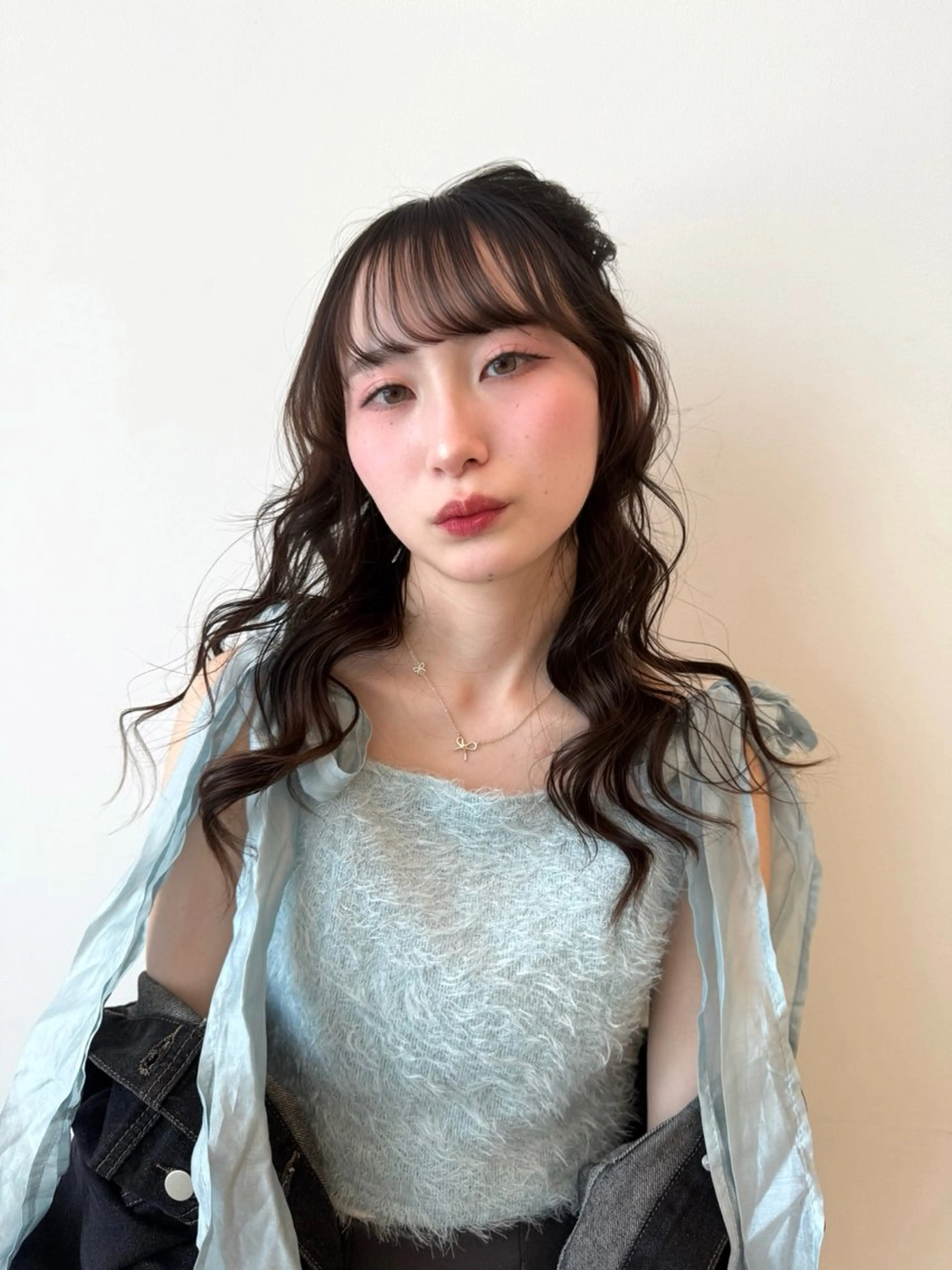 セミロング カラー KEYMAN MEGUMIのヘアスタイル