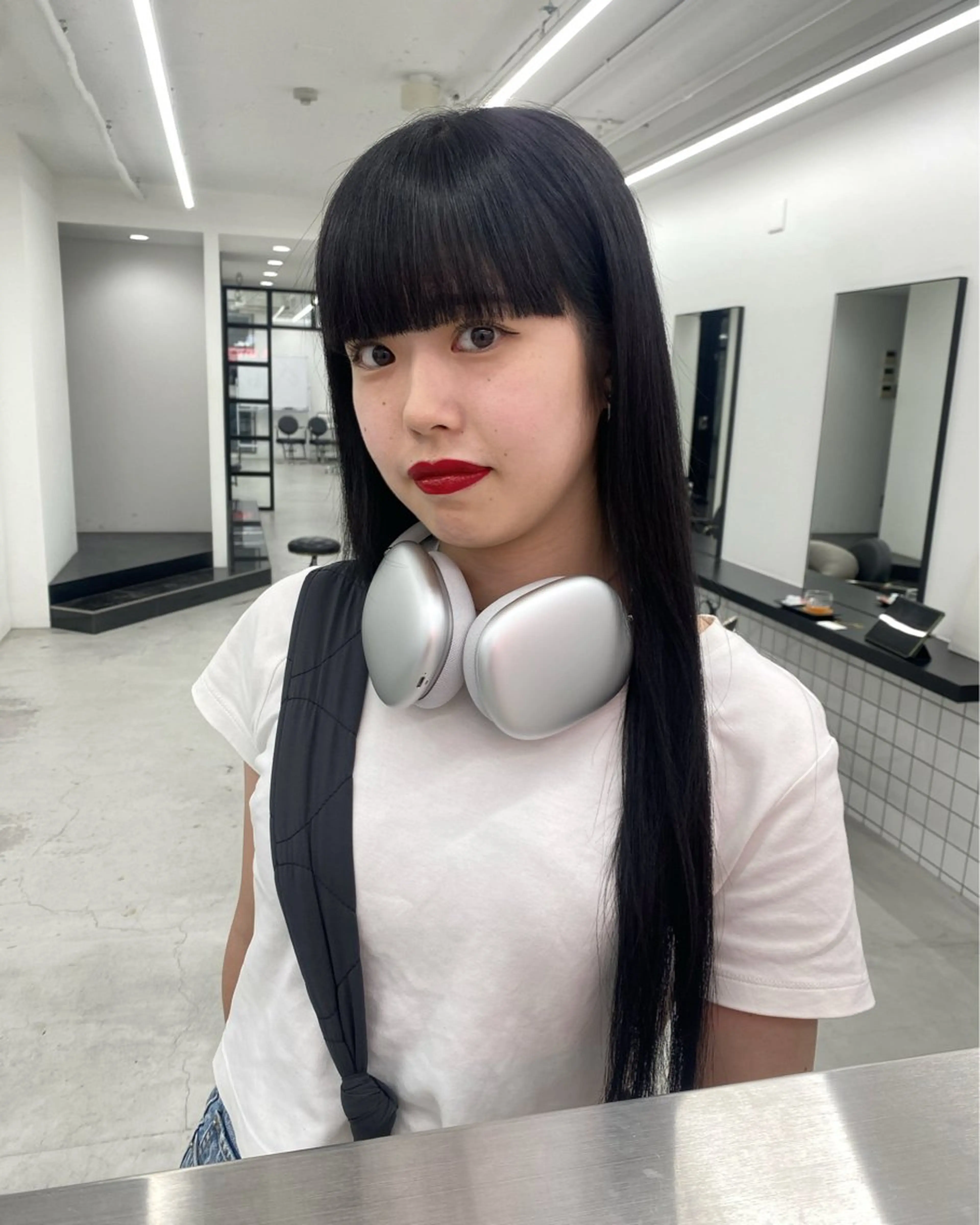 カット✂️🩵＋縮毛矯正👩‍🦱🔥/シャンプーブロー込みの写真