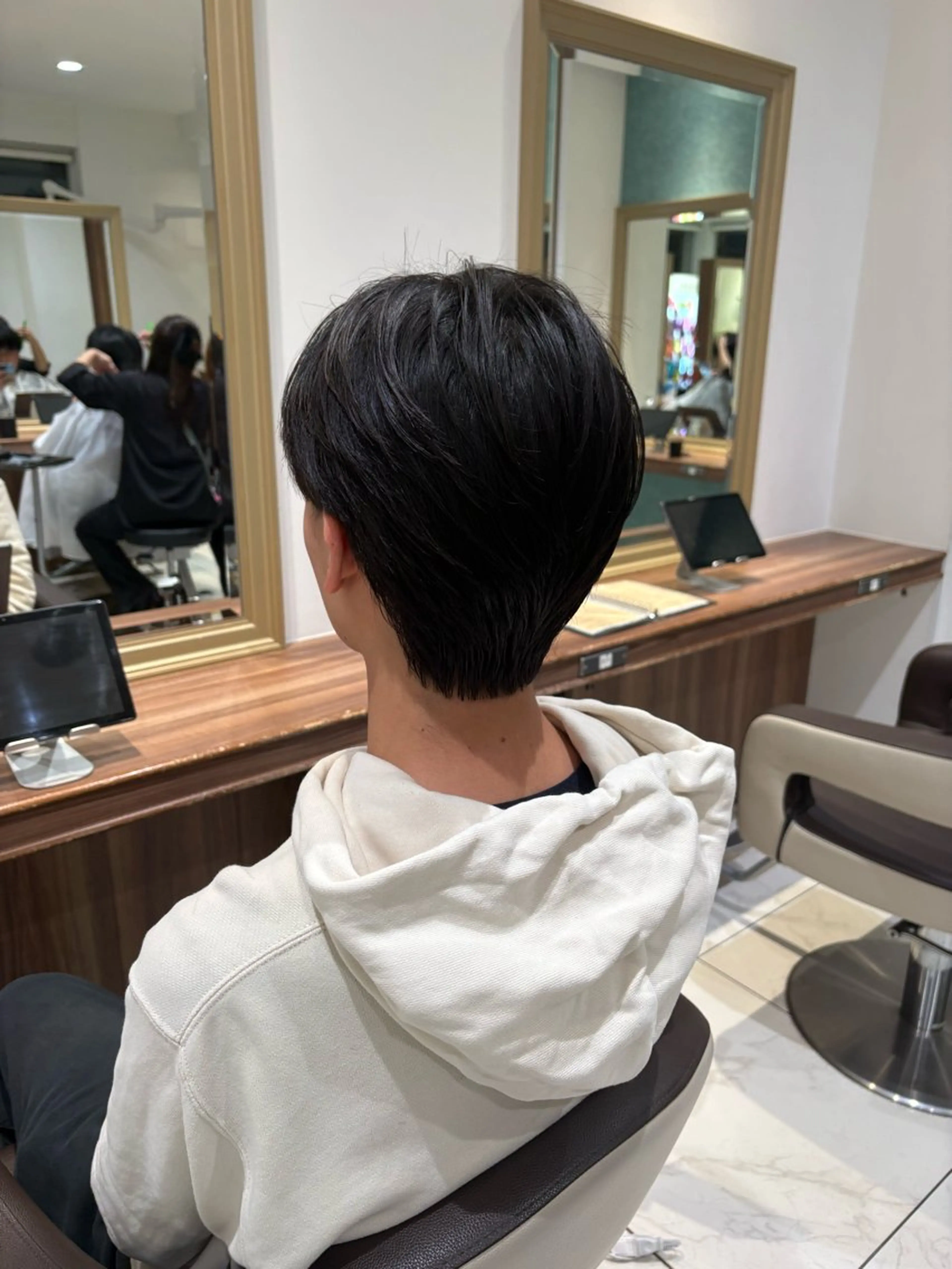 メンズ 🫧髪質改善カラー ハセベ🫧のヘアスタイル