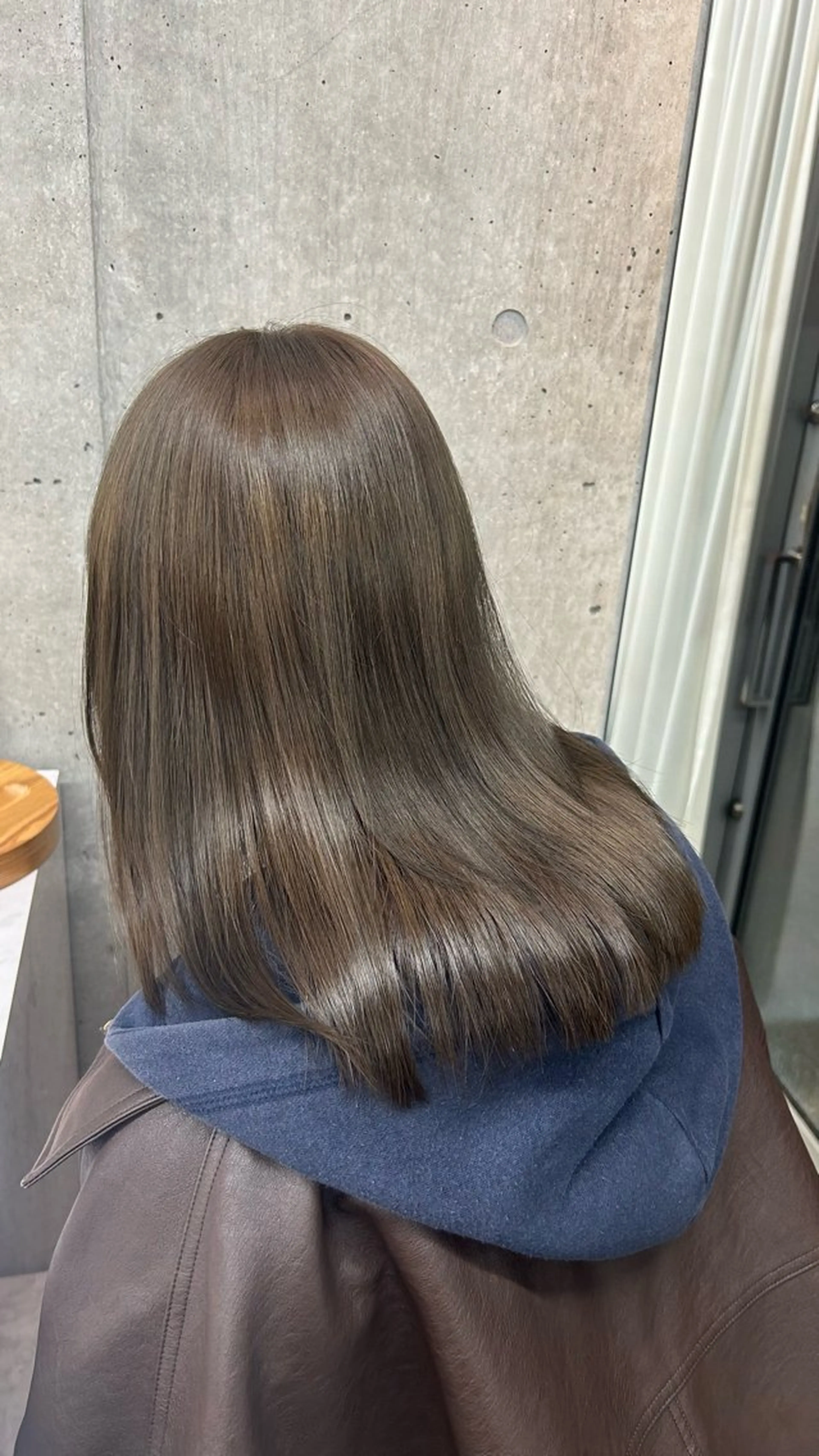 ミディアム ヘアカラー トリートメント LOE Yuuka/42🩵のヘアスタイル