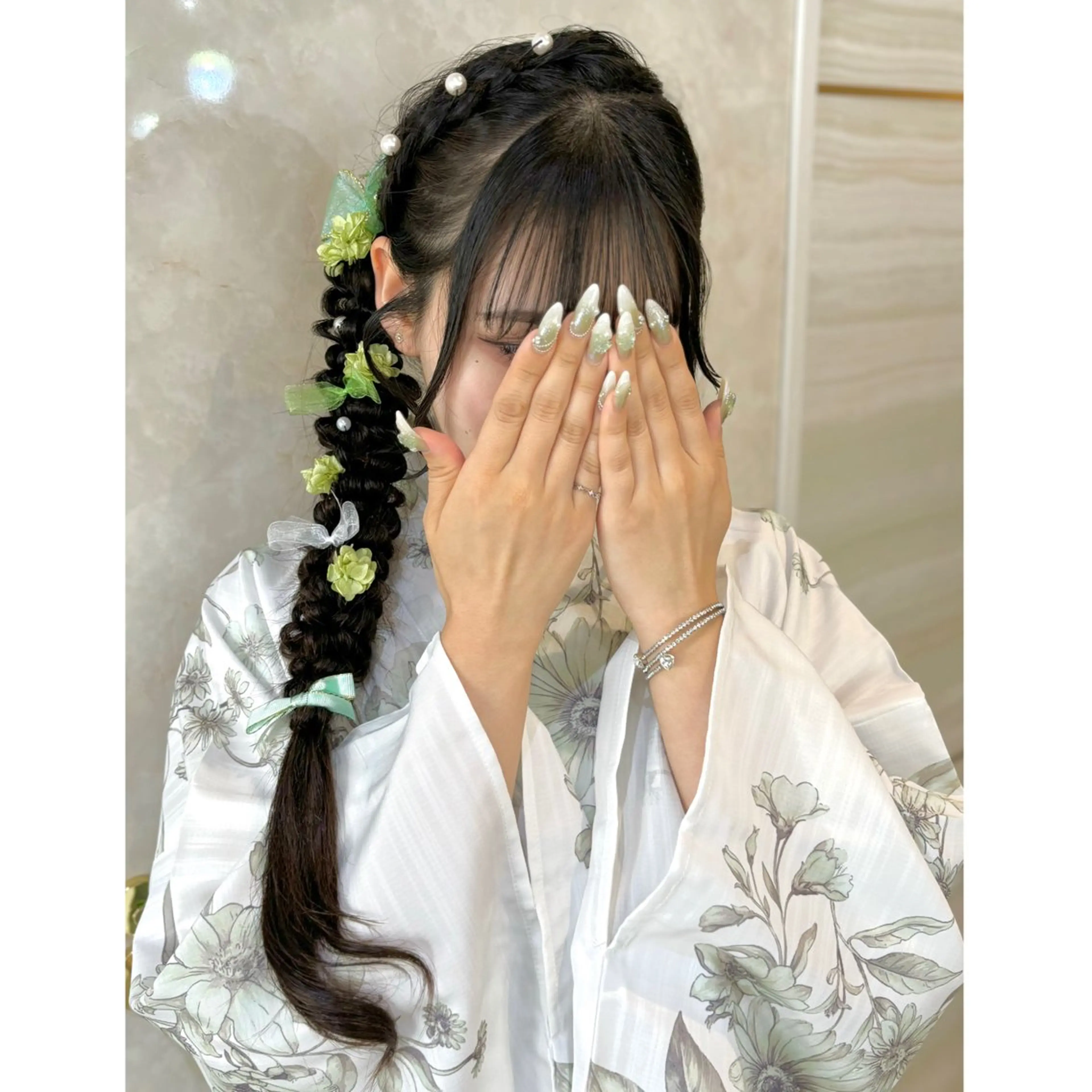 🐈‍⬛🎀【推し活やライブに❣️】ライブヘアセット🐈‍⬛🎀の写真