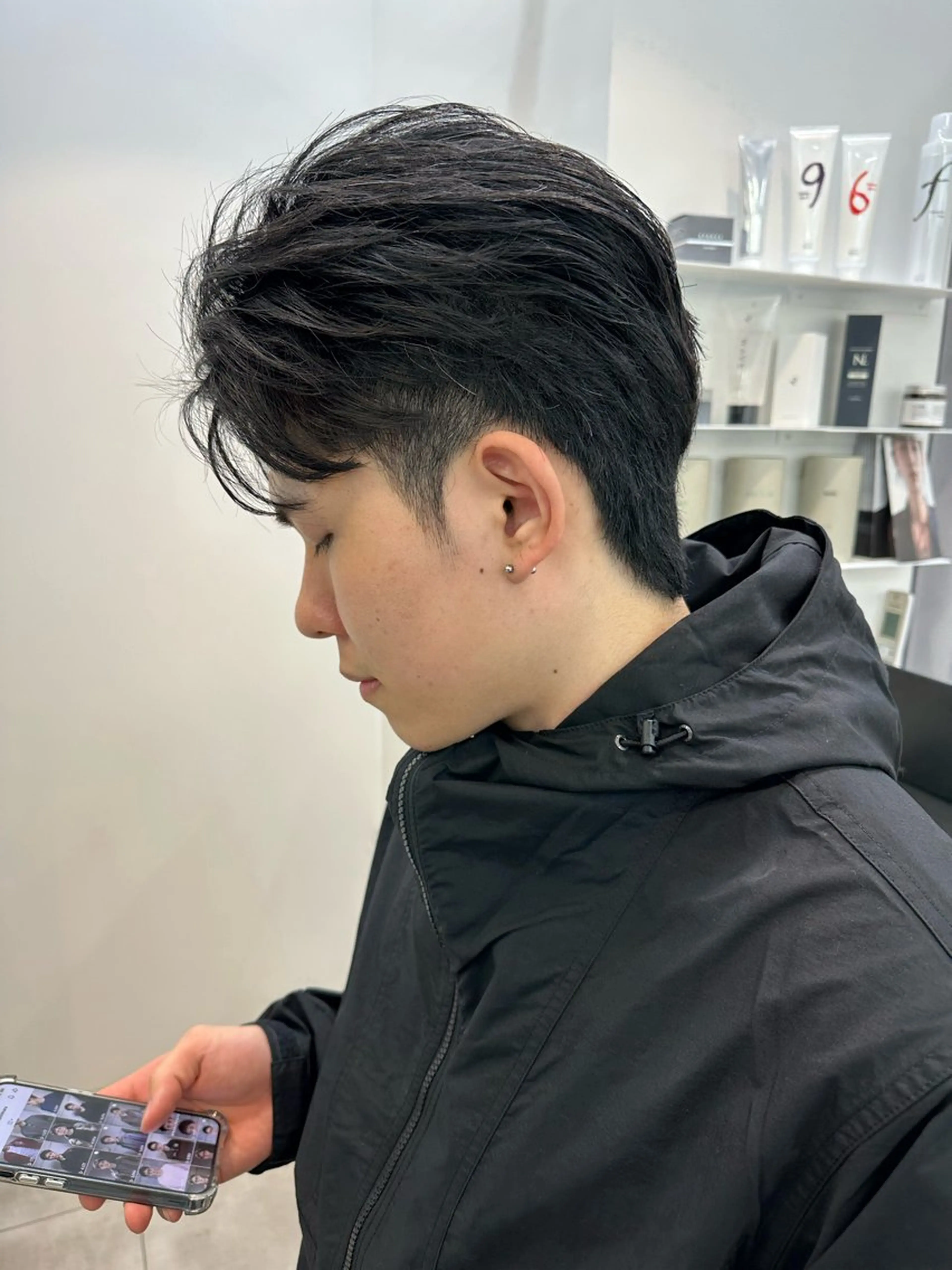 メンズ メンズパーマ/波巻き 桜井凌平のヘアスタイル