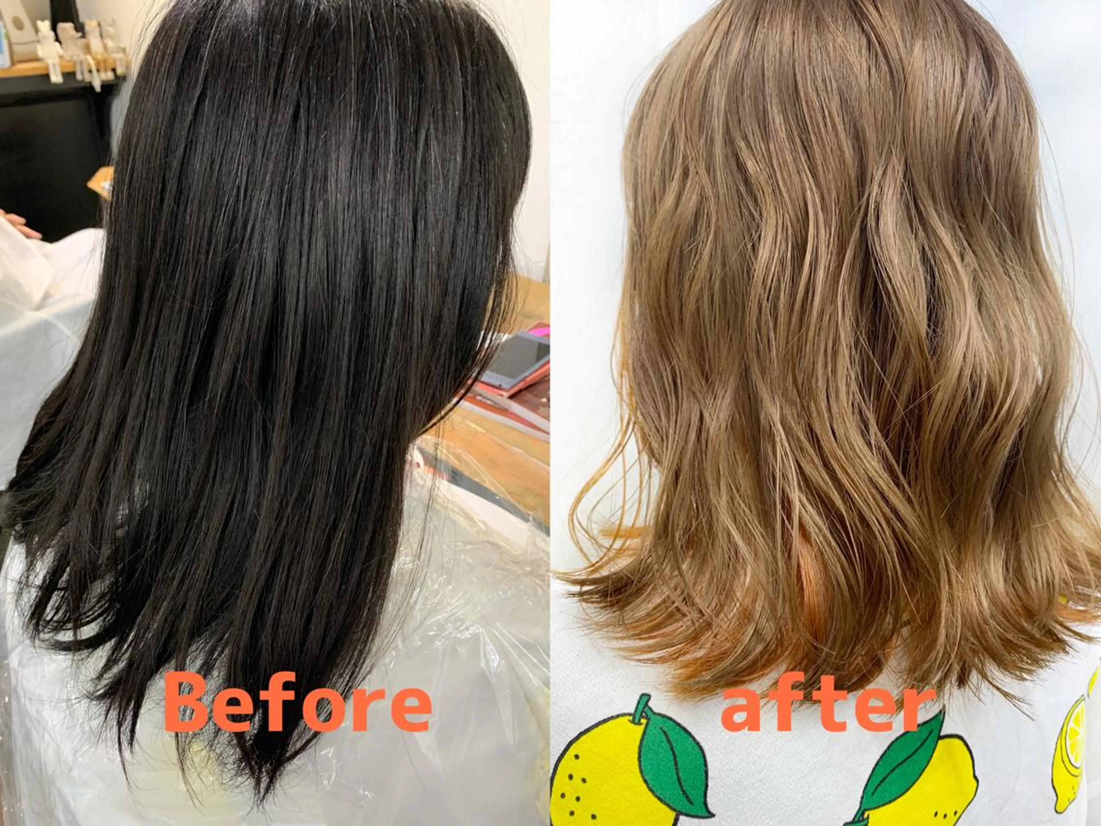 ミディアム 初めてでも失敗しない 透明感カラー Miiのヘアスタイル