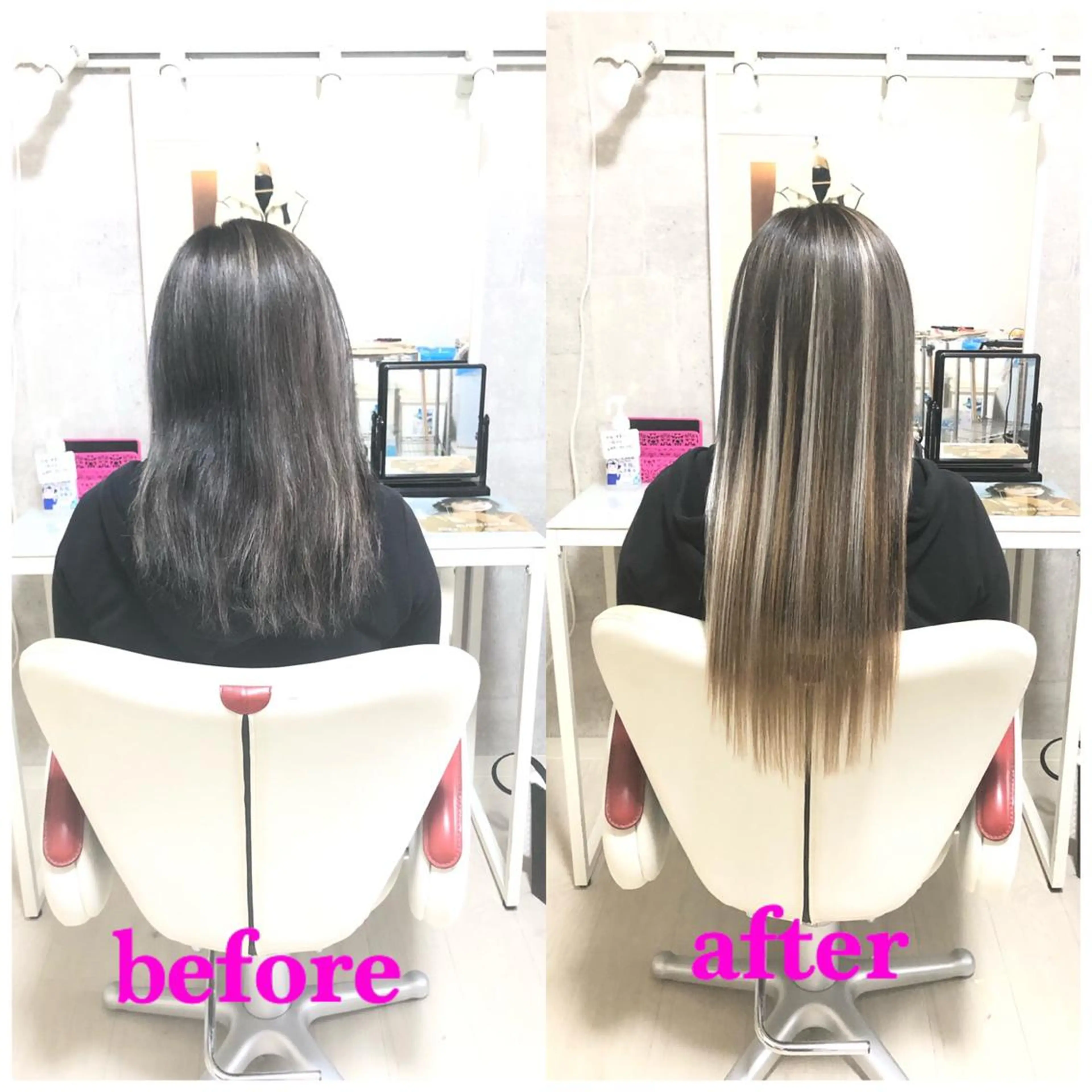 ロング エクステ 🌸ドレスアップ 心斎橋店🌸のヘアスタイル