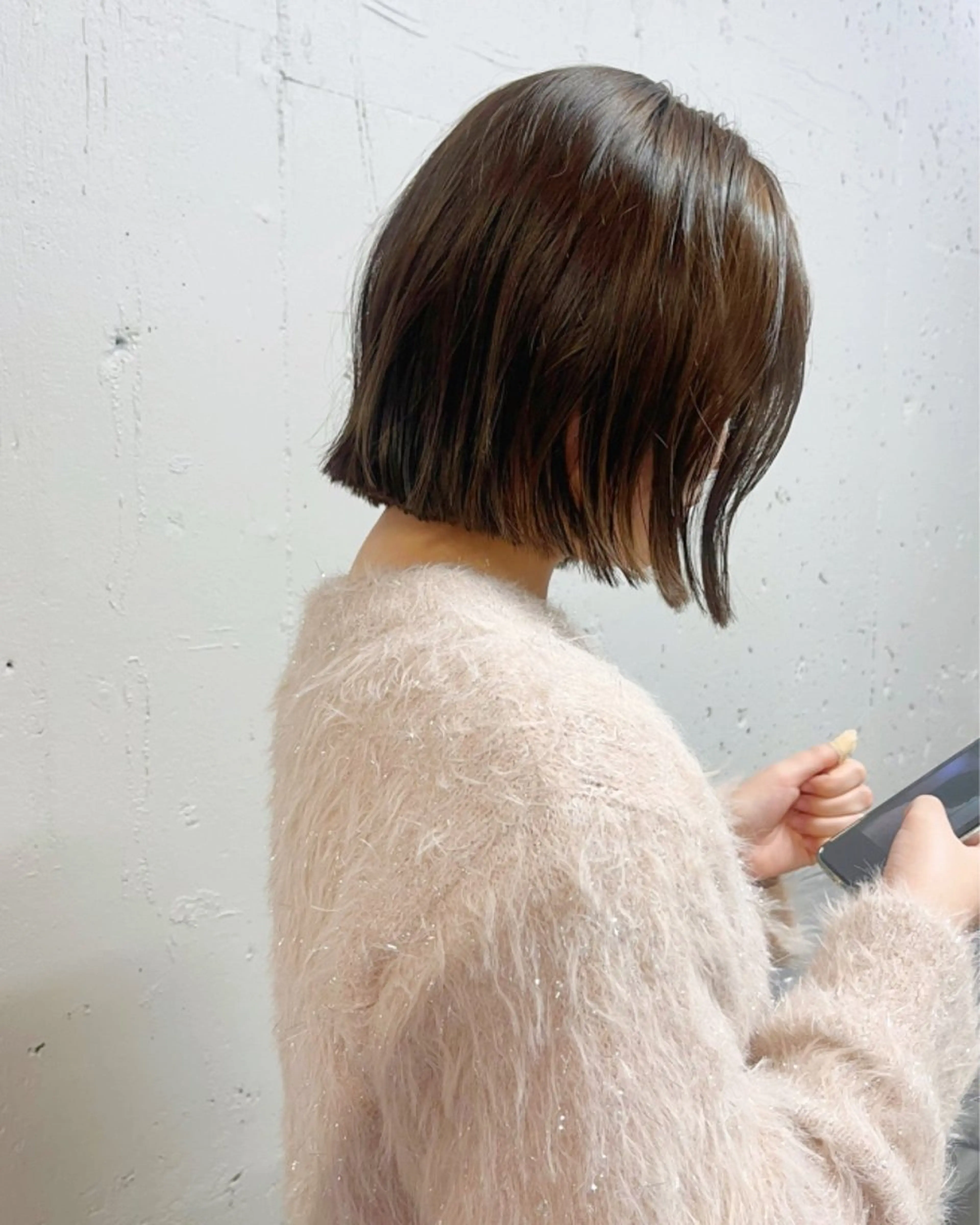 ショート ボブ 似合わせボブ🤍 女性らしさのあるヘアのヘアスタイル