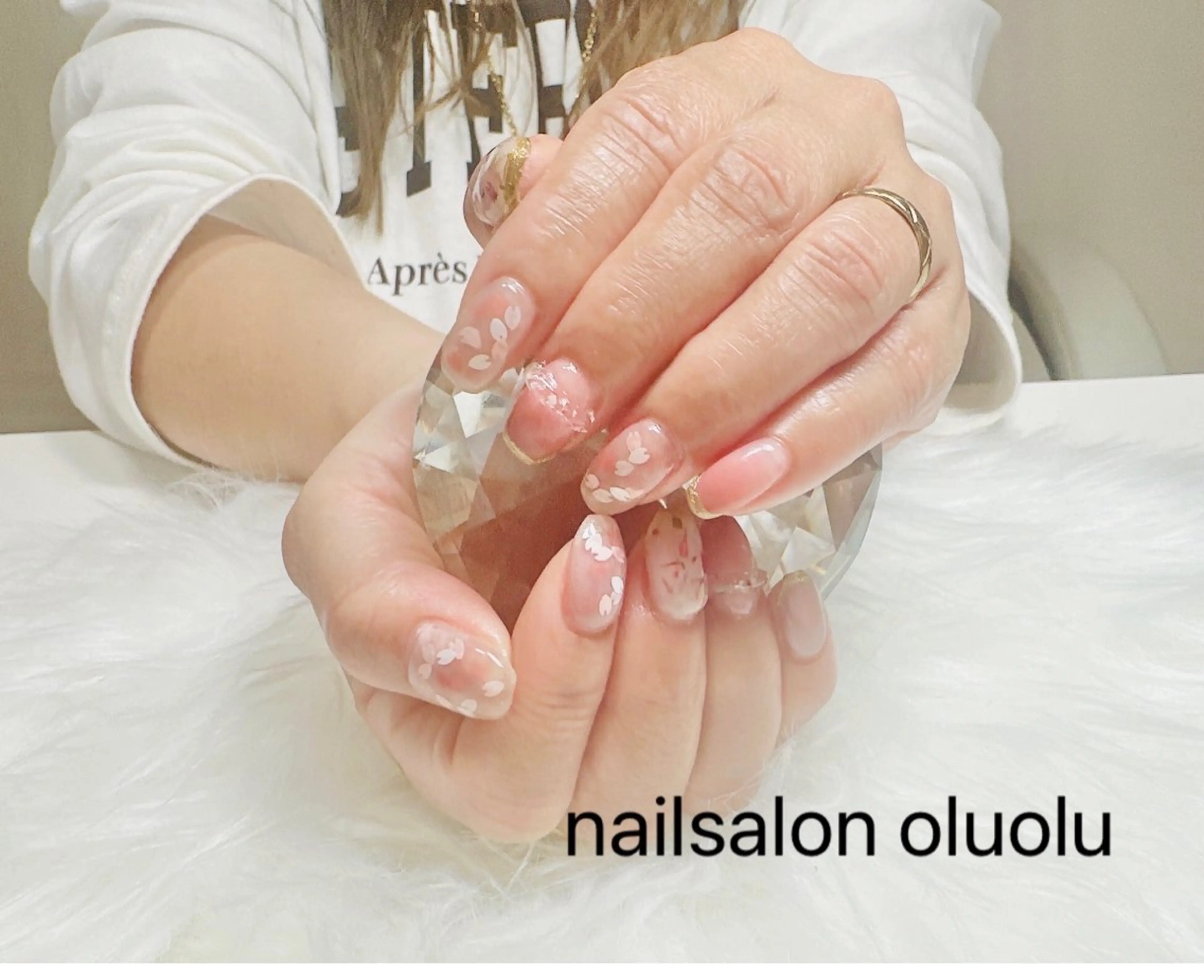 ネイル 春ネイル nailsalon oluoluのネイルデザイン