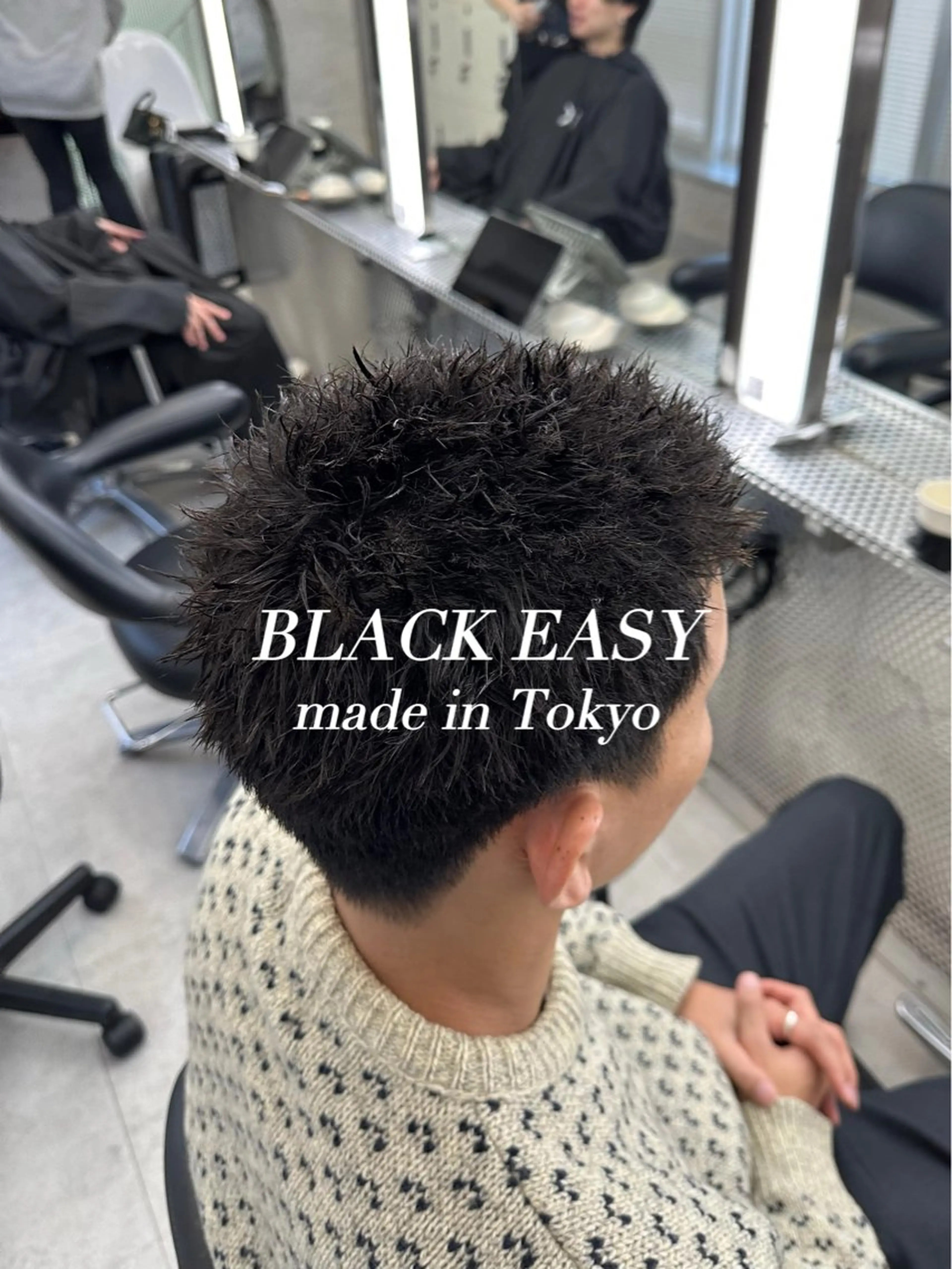 ショート パーマ メンズ メンズパーマ カット パーマ 💈メンズ/パーマ 💈中目黒/谷のヘアスタイル