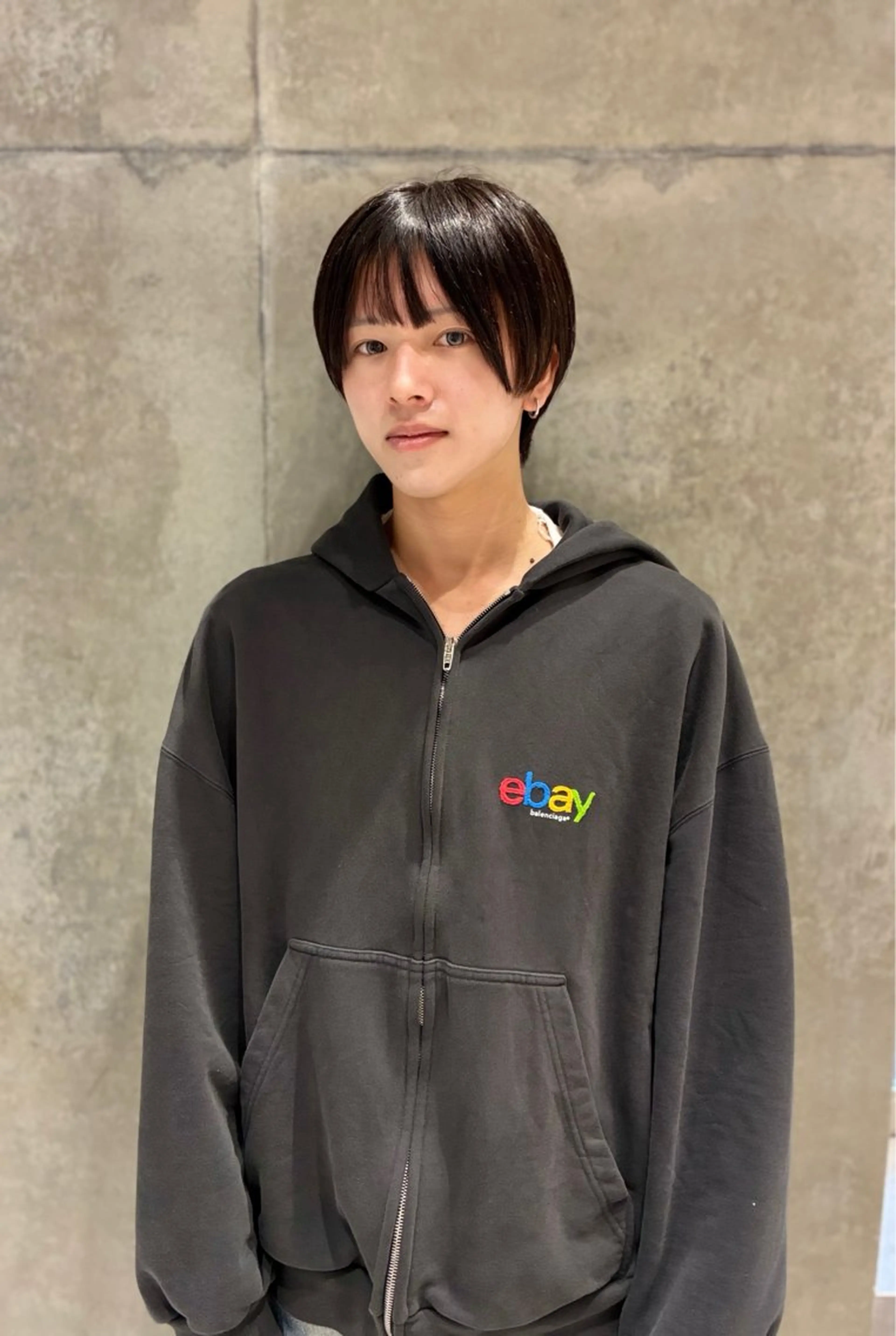 ショート メンズ カット 篠江 廉のヘアスタイル