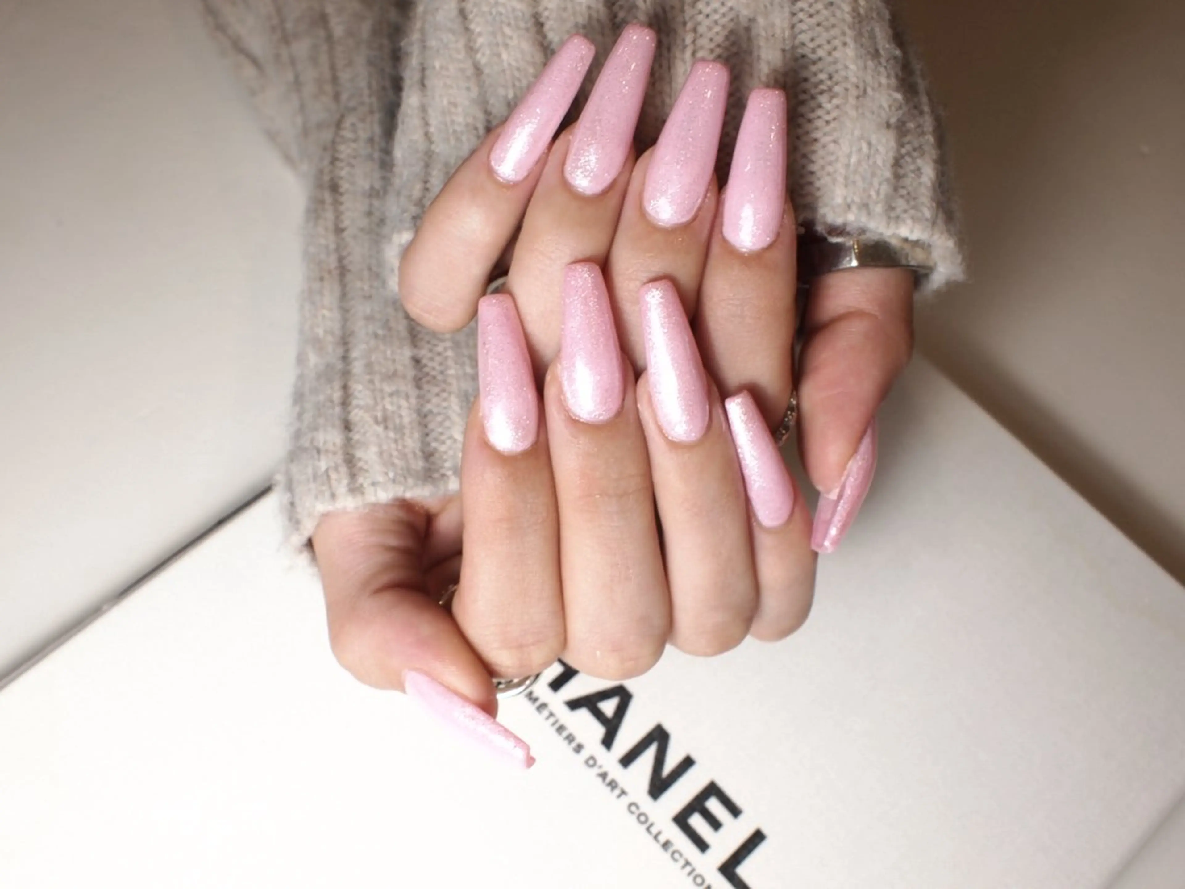 ✽スカルプ✽🍓長さ出し10本💅ワンカラー✨ご新規様500円OFFの写真