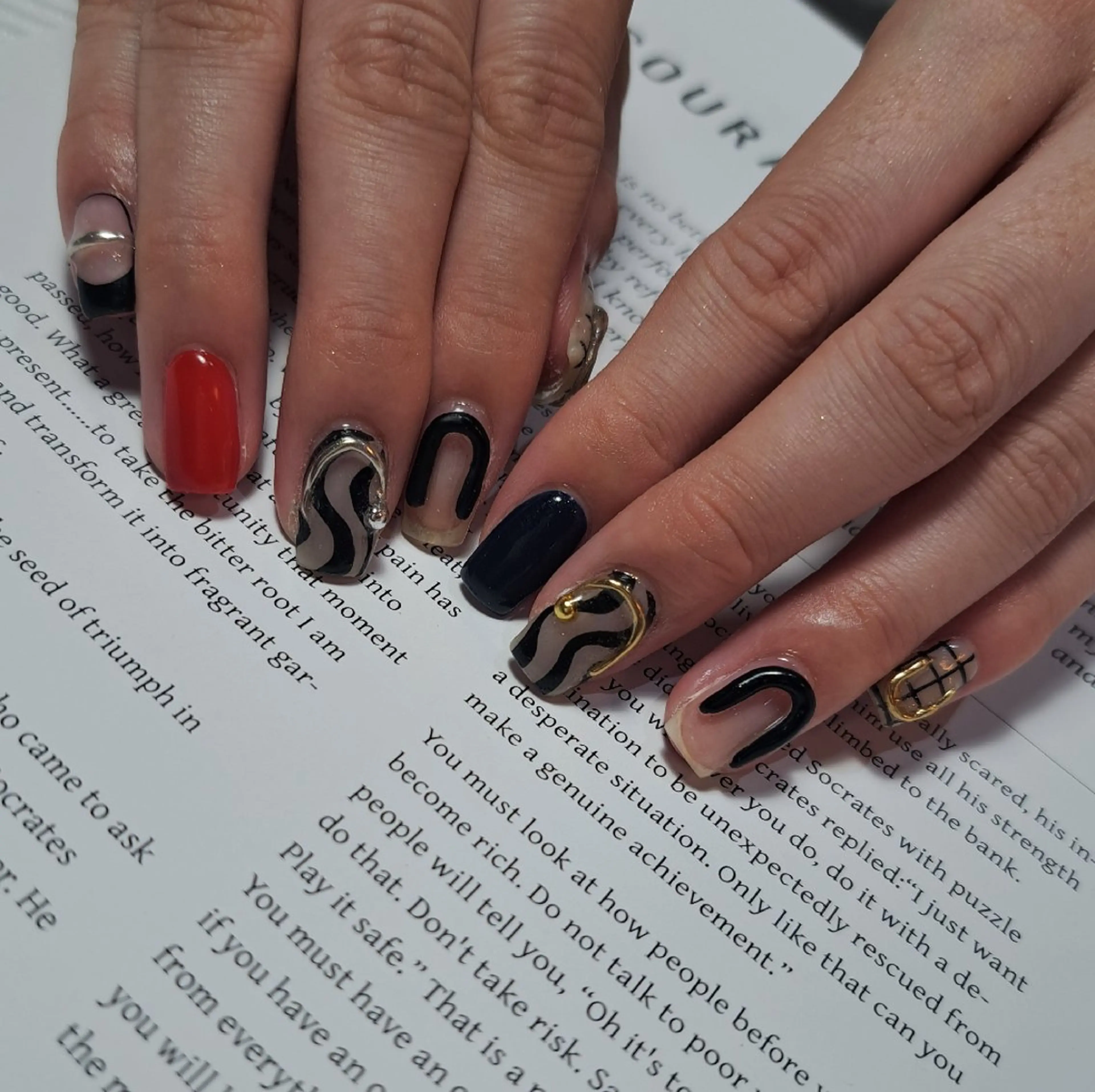 ネイル アートネイル ジェルネイル 持ち込み ぷっくりネイル ハンドネイル Nail mood デザイン持ち込みokのネイルデザイン