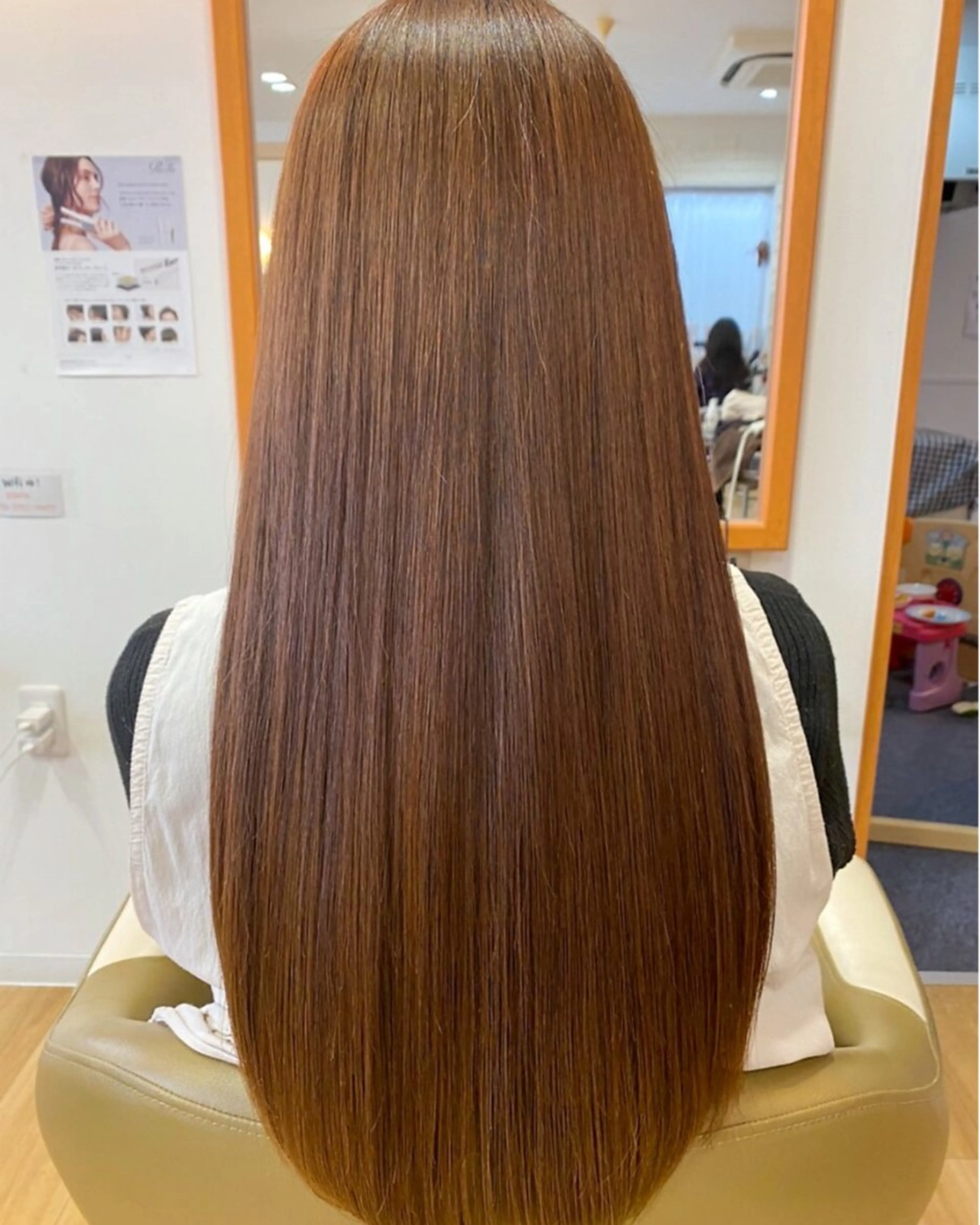 ロング 髪質改善 トリートメント ヘアカラー トリートメント エスハートオブヘアー所属・佐藤 帆春のヘアスタイル