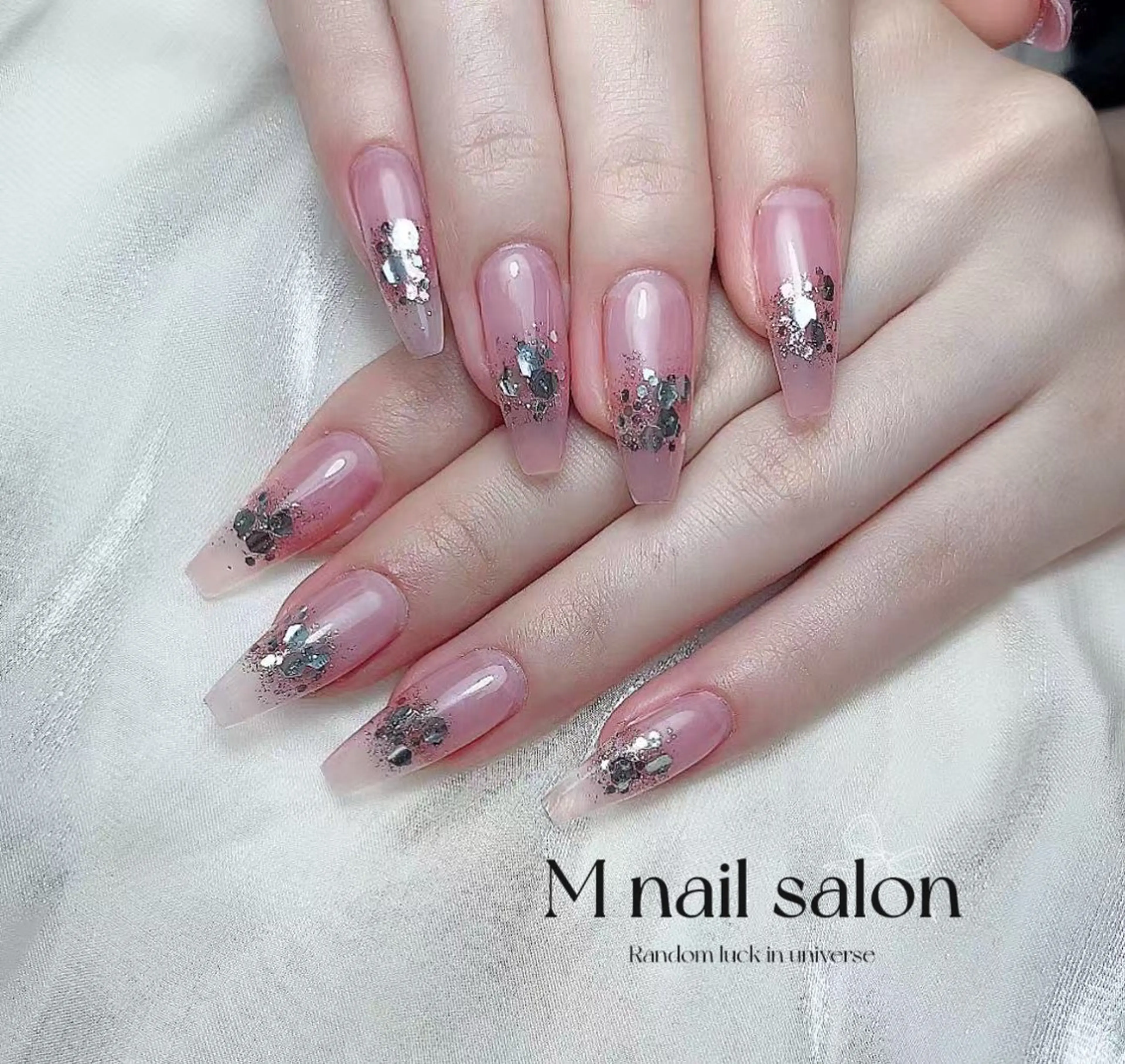 ネイル ハンドネイル M🌷nail 長さだし専門店のネイルデザイン