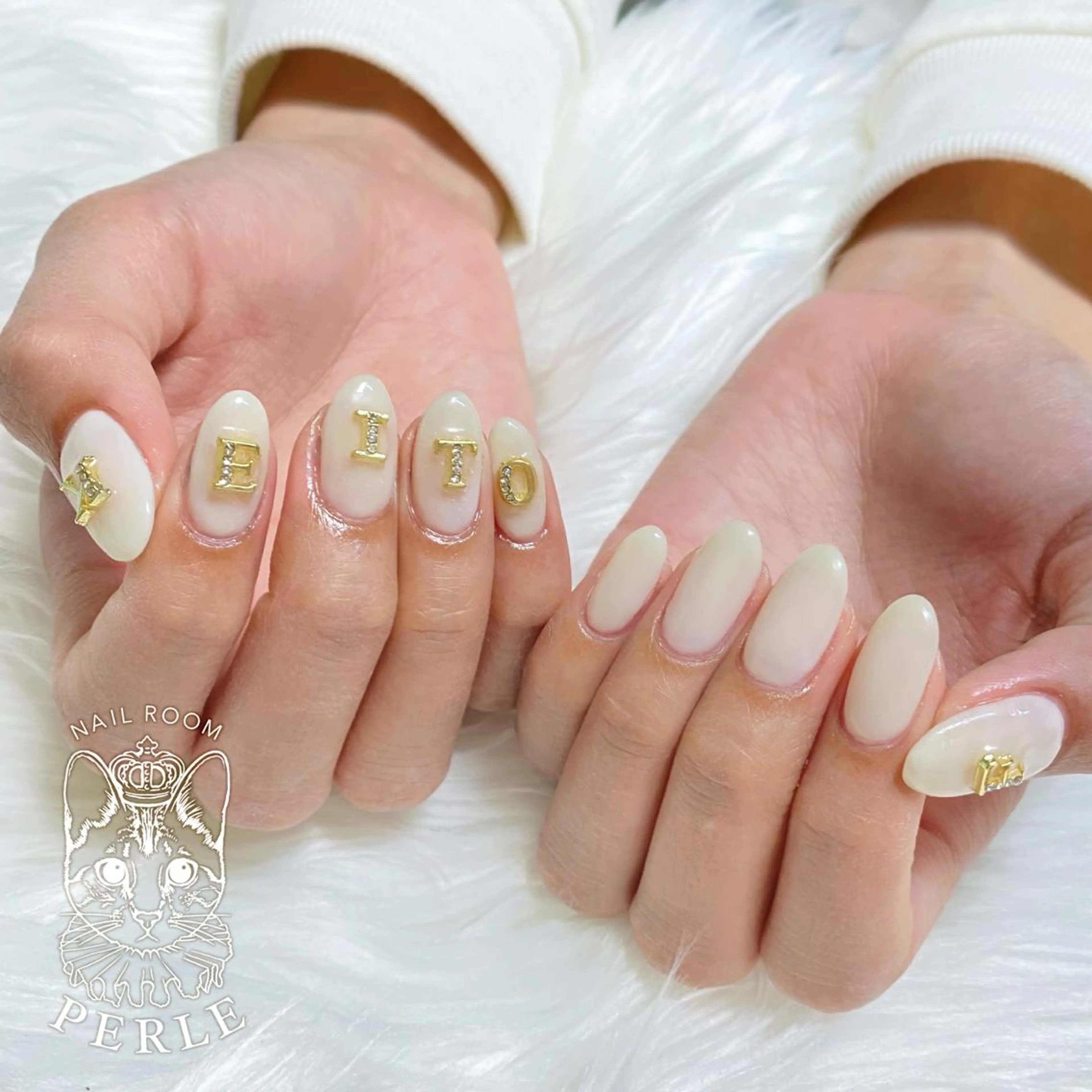 ネイル ハンドネイル nail room Perleのネイルデザイン