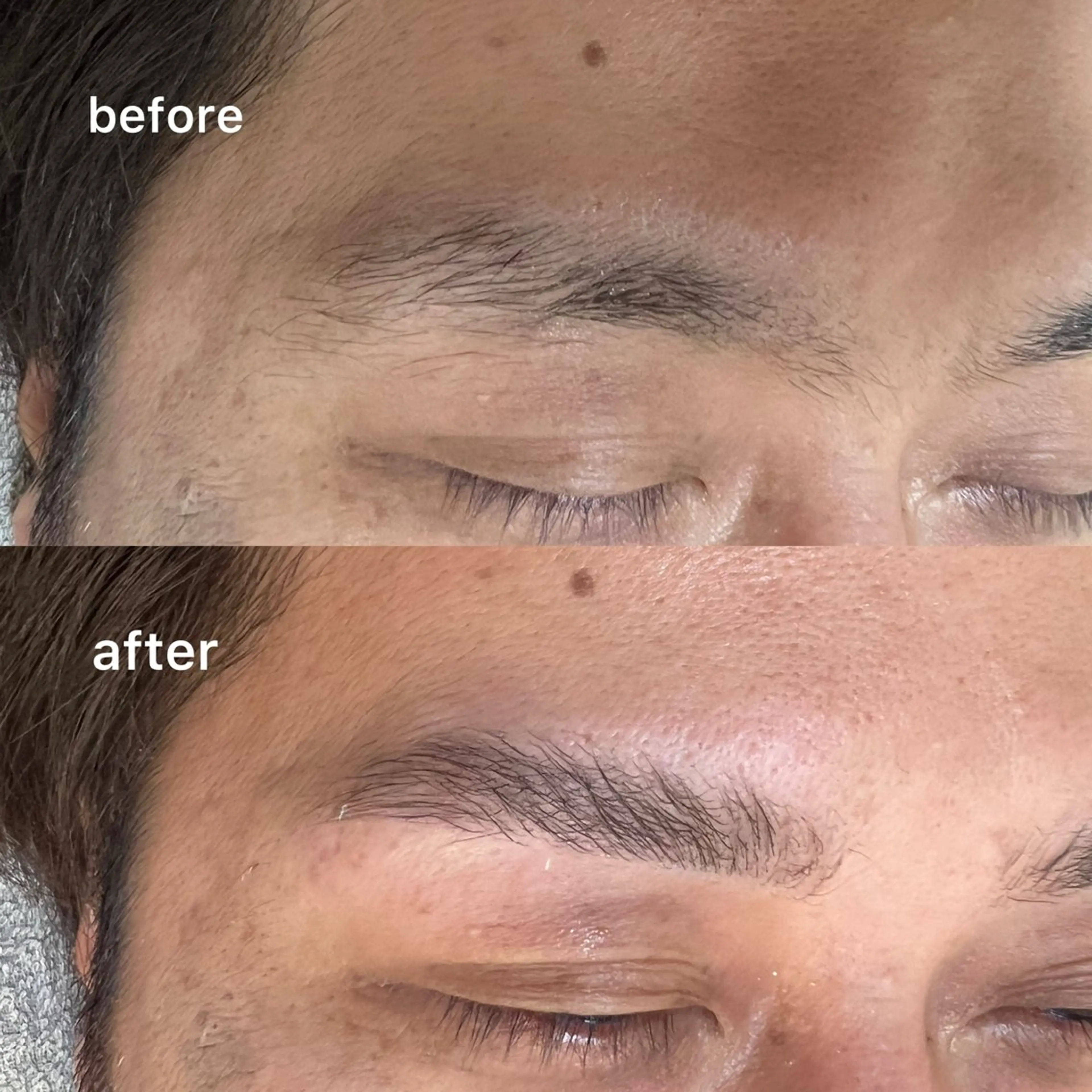 アイブロウ ハリウッドブロウリフト メンズアイブロウ Akala miのエステ・リラクイメージ