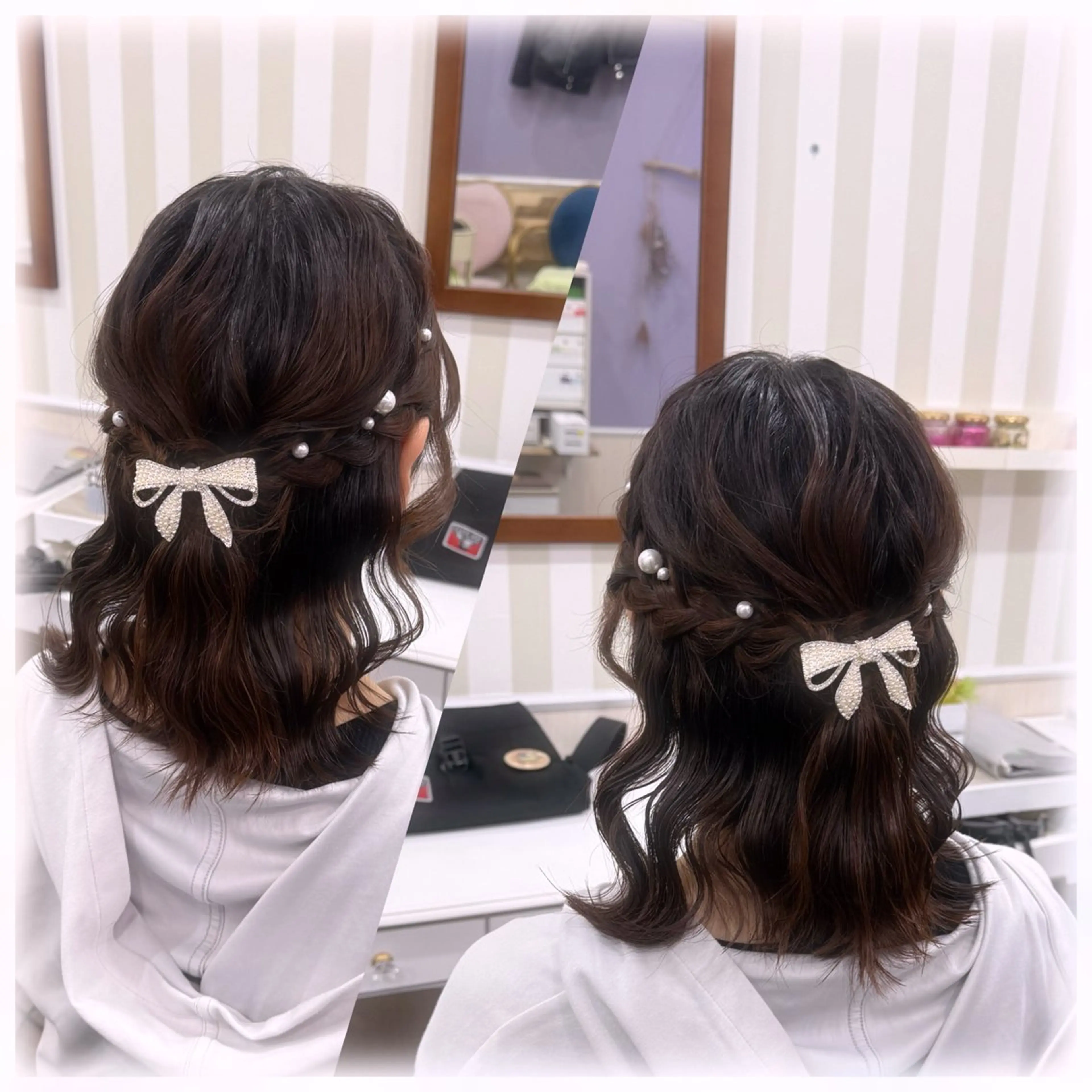 ヘアアレンジ ヘアセット 🤍AIRA🤍のヘアスタイル
