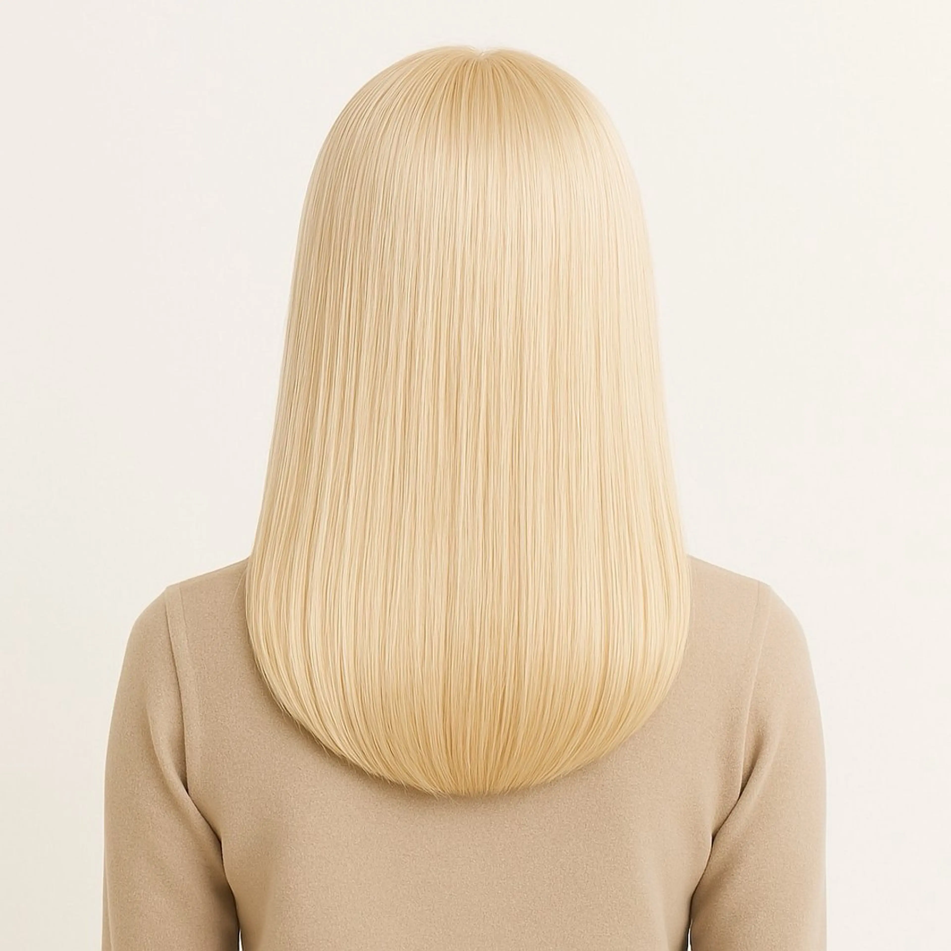 セミロング カラー ベージュカラー ブリーチ ケアブリーチ グレージュ ハイトーンカラー nex the salon所属・白髪率別白髪ぼかし /なおき/表参道のヘアスタイル