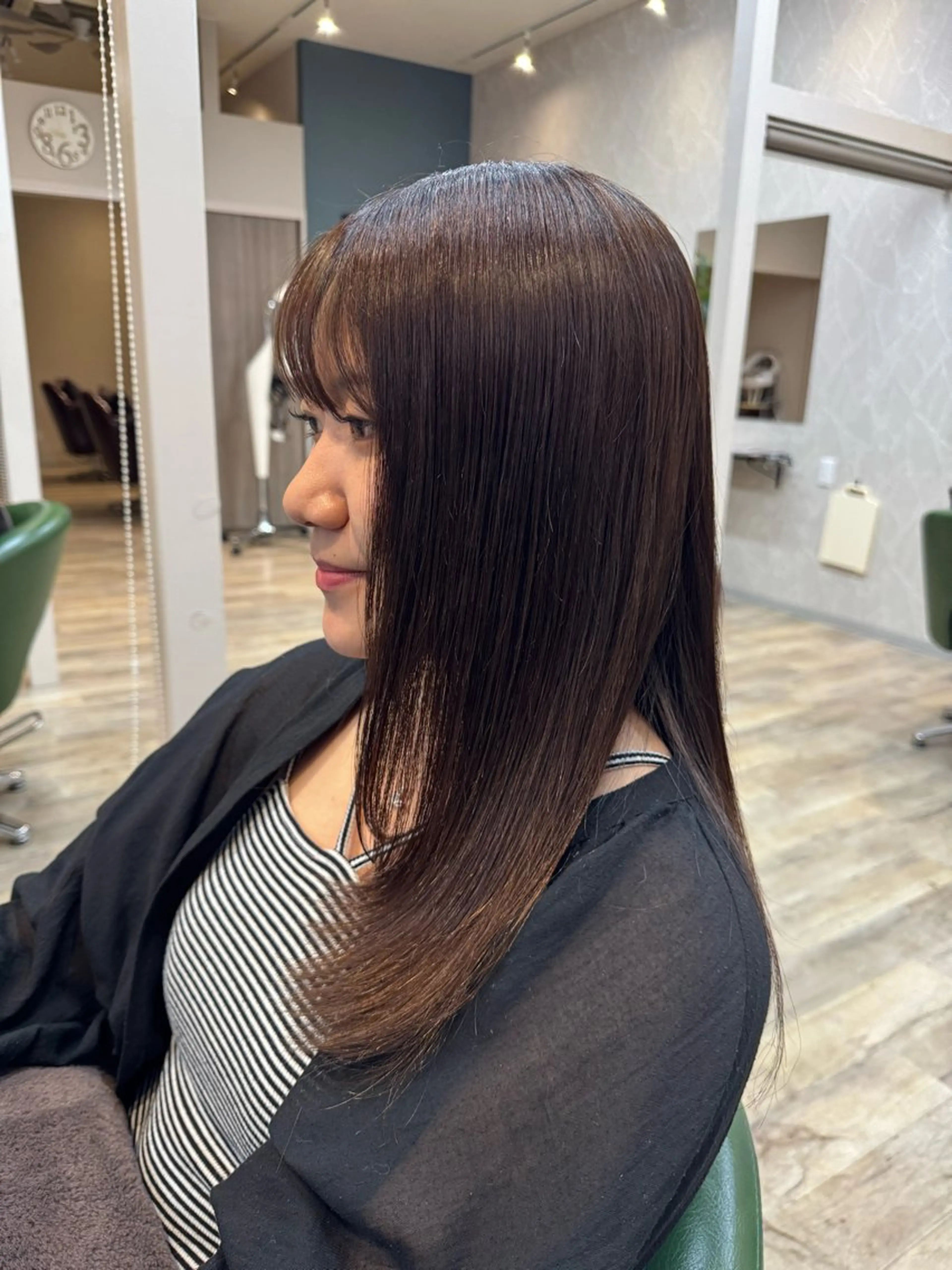 ロング 植松 小乃佳のヘアスタイル