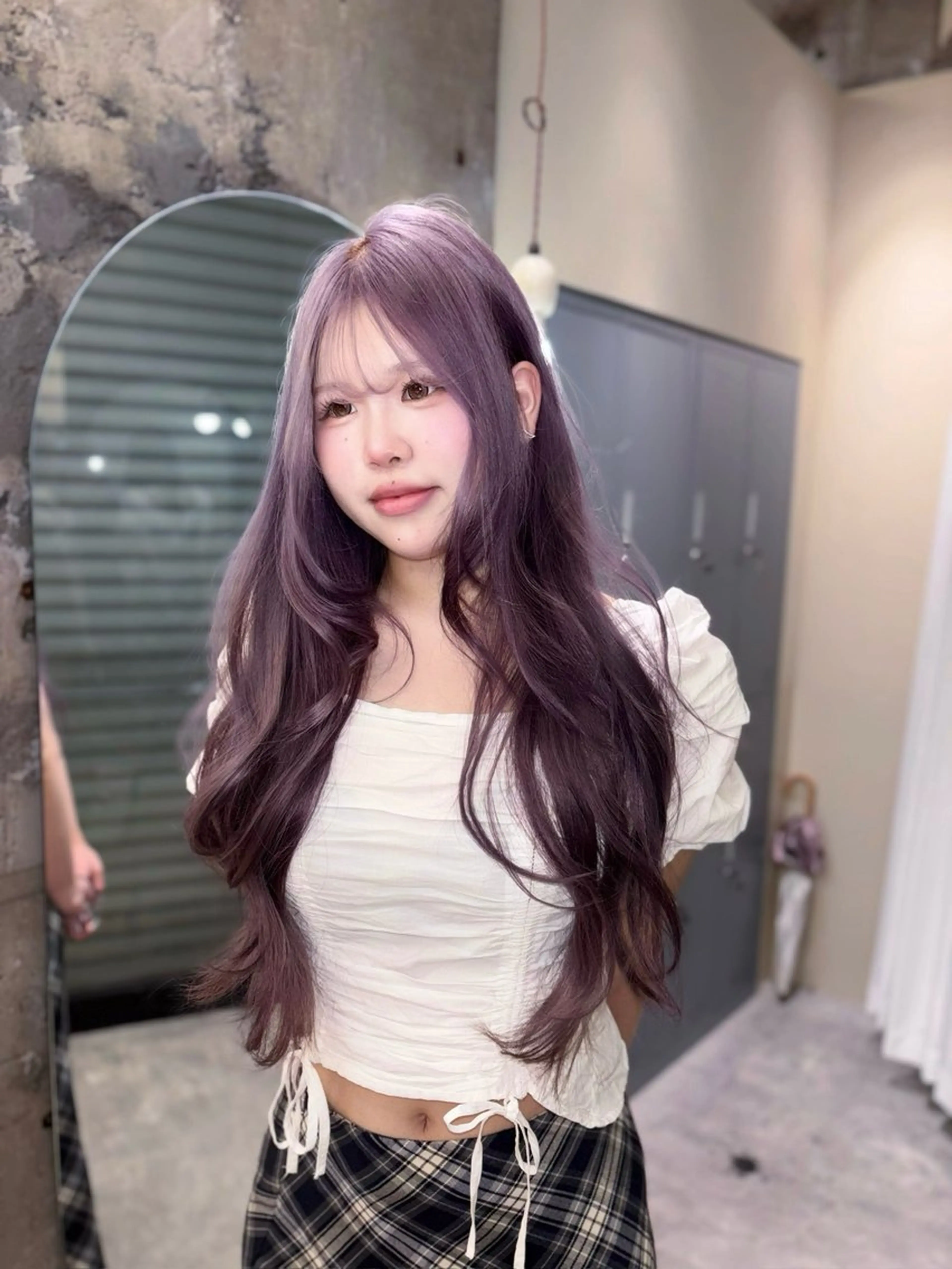 ロング カラー グラデーションカラー ヘアカラー 名駅/GEM lit risaのヘアスタイル