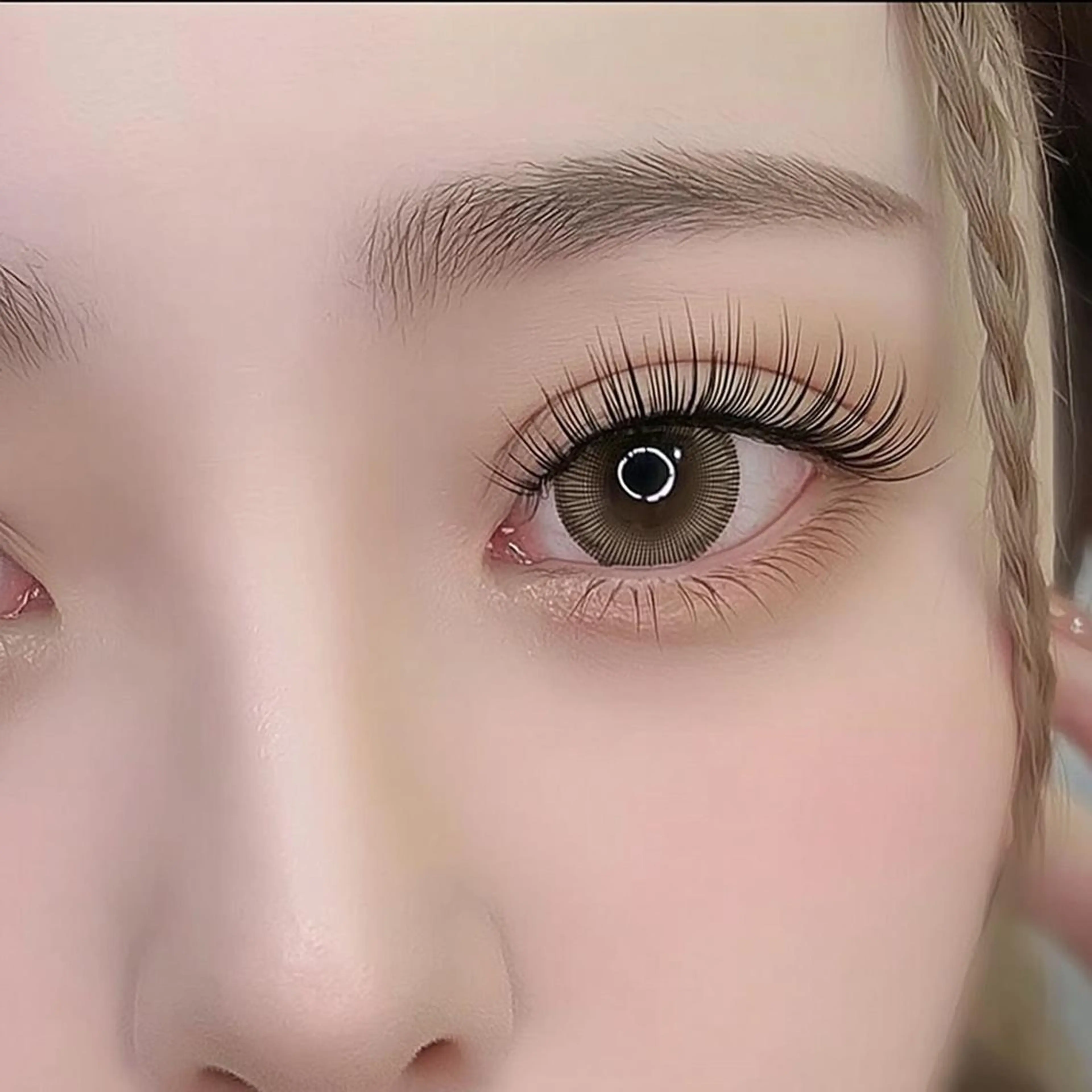 マツエク・マツパ 束感まつ毛 韓国風マツエク パリジェンヌラッシュリフト まつげパーマ マツパ PLATINUM DOLL arisaのマツエク・マツパデザイン