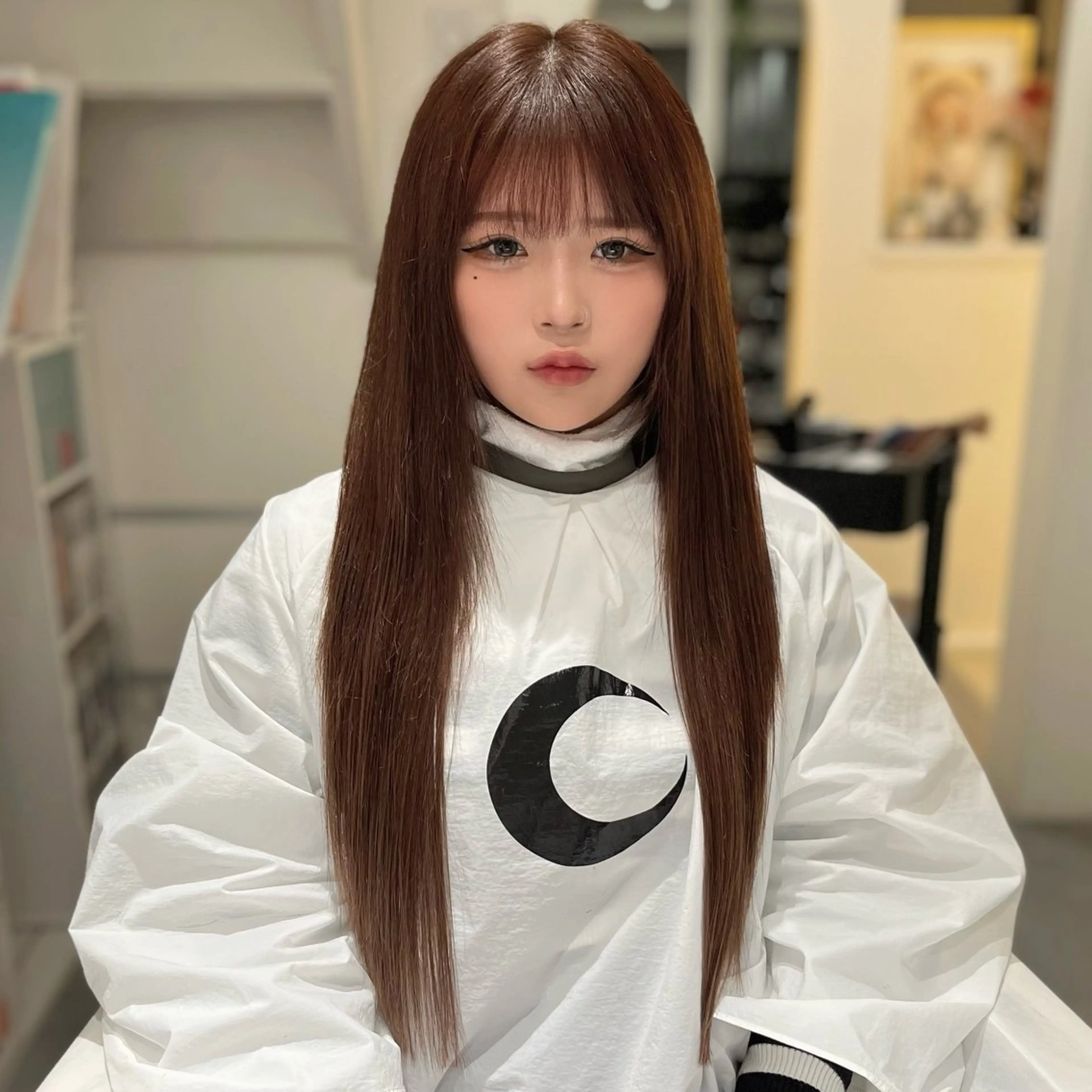 ロング カラーモデル募集中 ‎🤍AMANE🤍のヘアスタイル