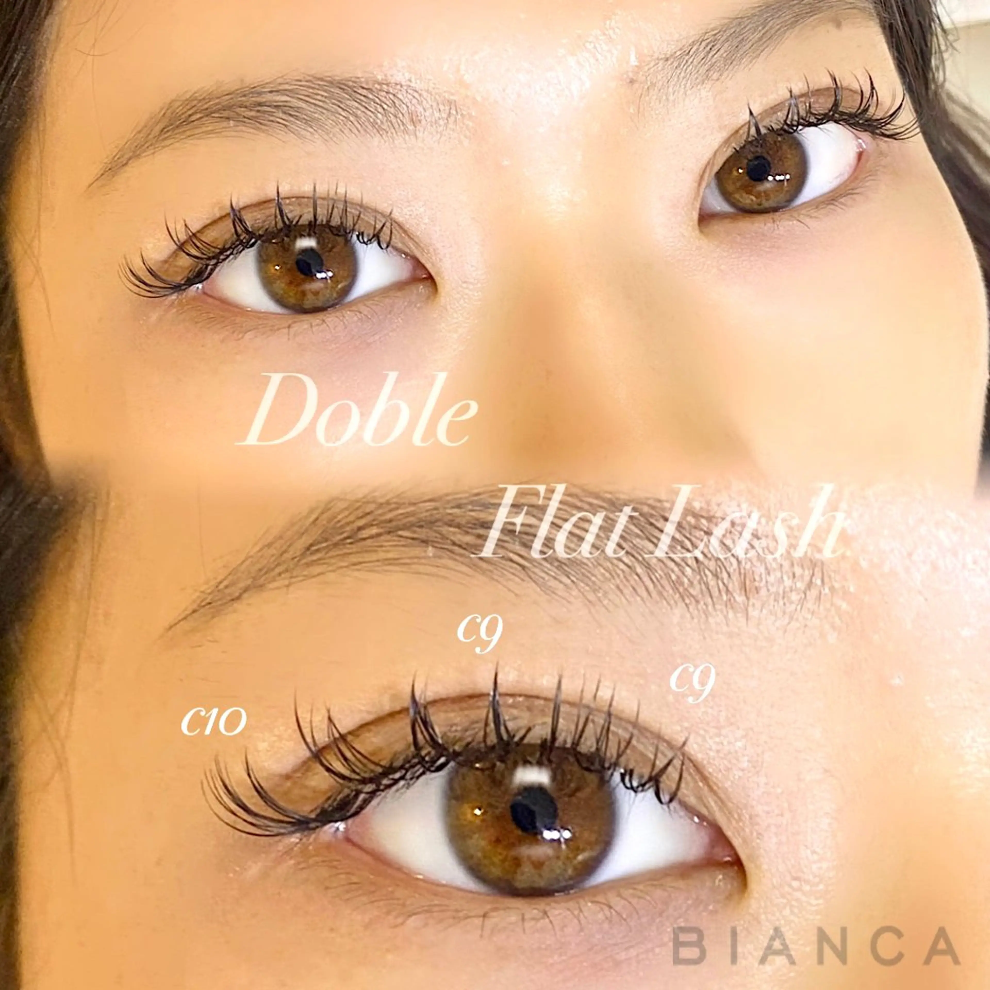 マツエク・マツパ 🦋Bianca Tonosaki🦋のマツエク・マツパデザイン