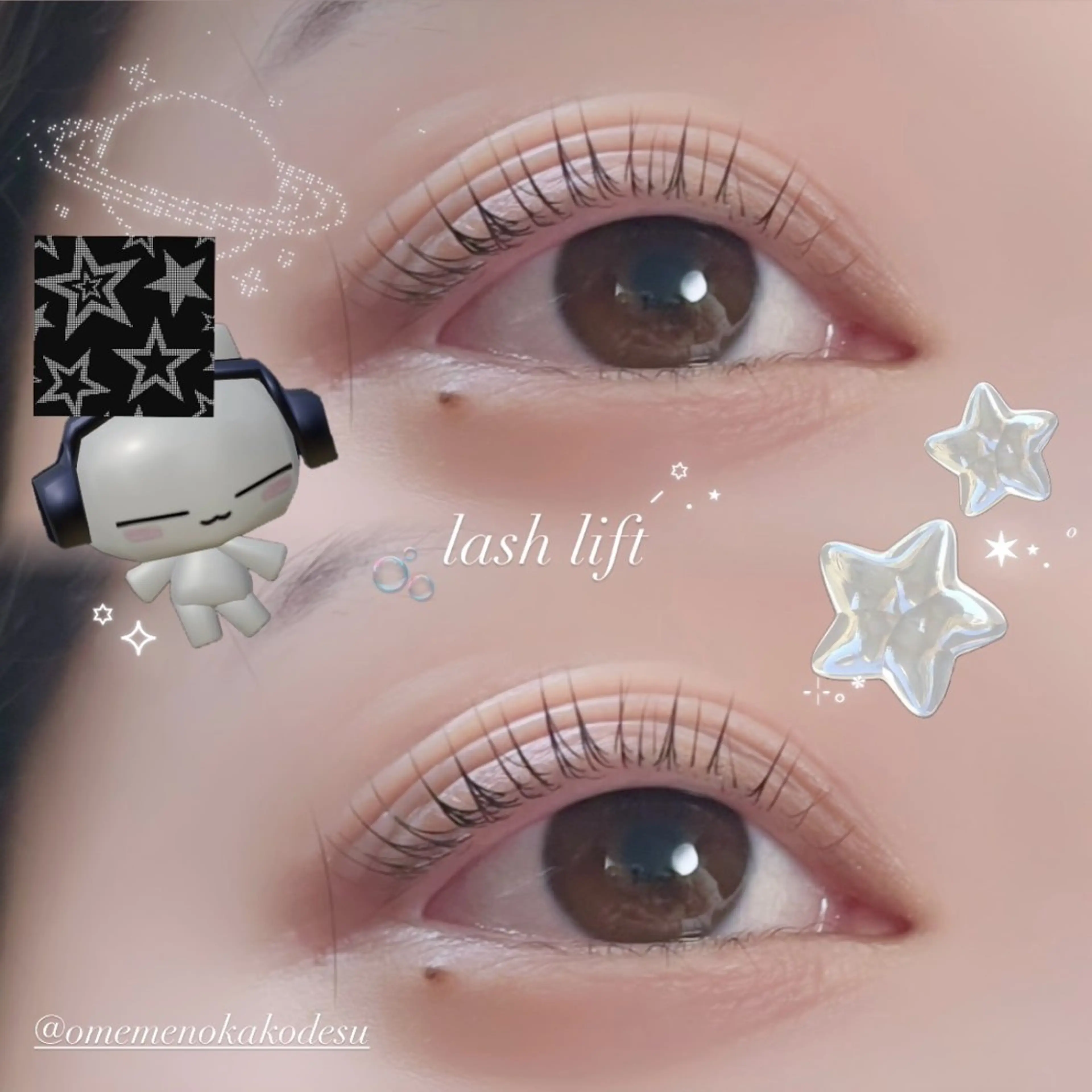 マツエク・マツパ マツパ eyelist kako🦋のマツエク・マツパデザイン