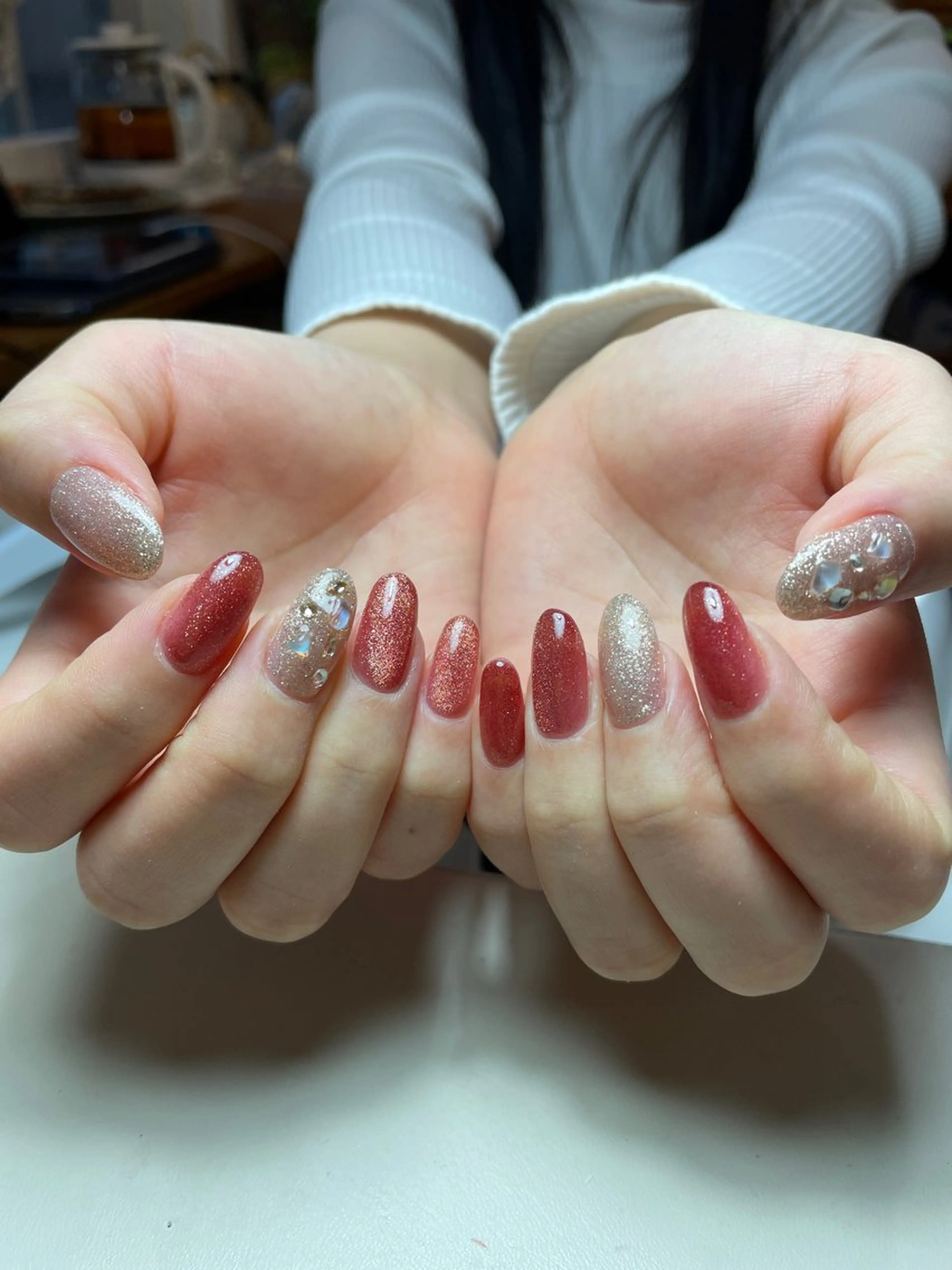 ネイル ハンドネイル 楊 蓉のネイルデザイン